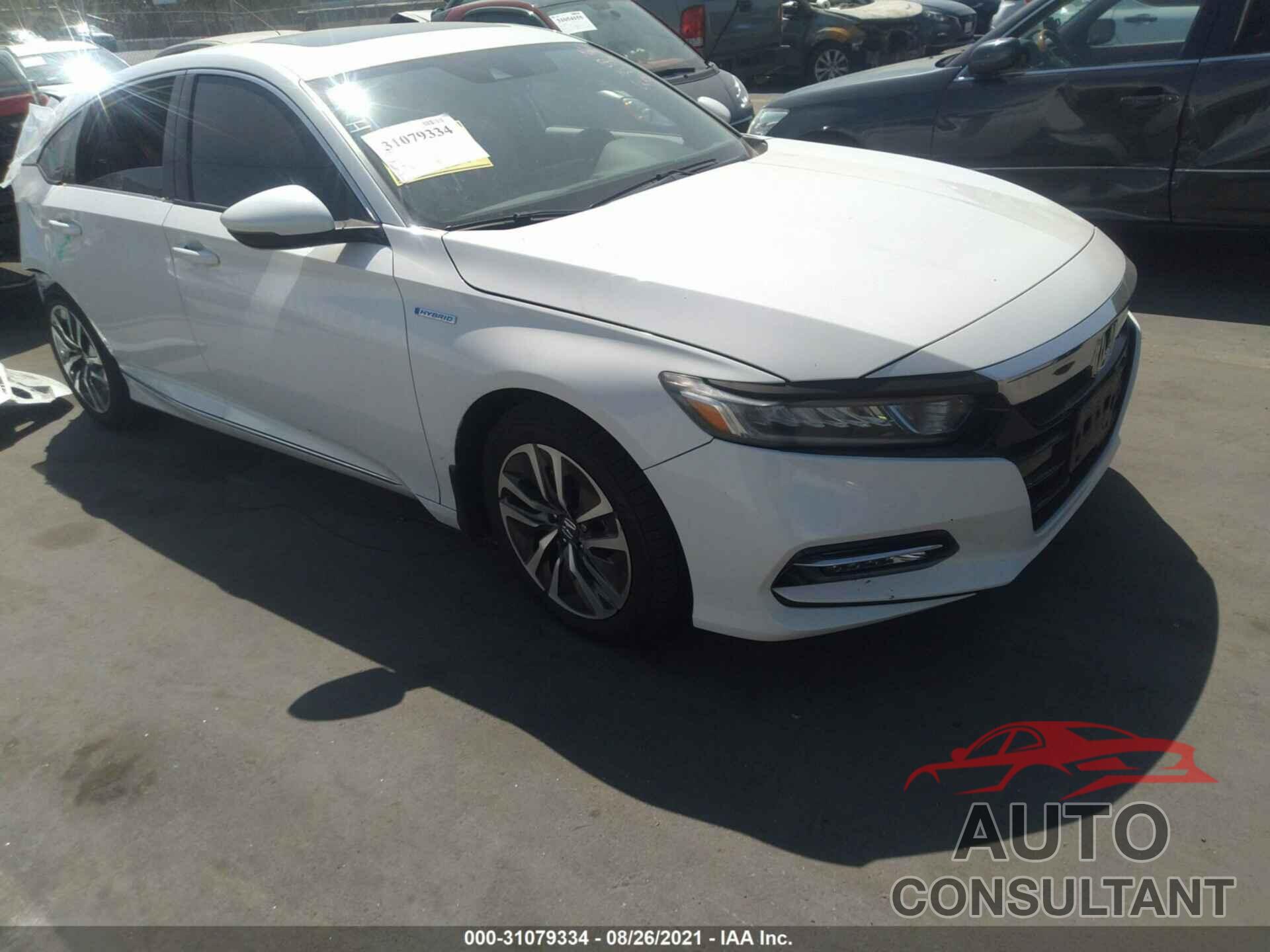 HONDA ACCORD HYBRID 2019 - 1HGCV3F56KA012381