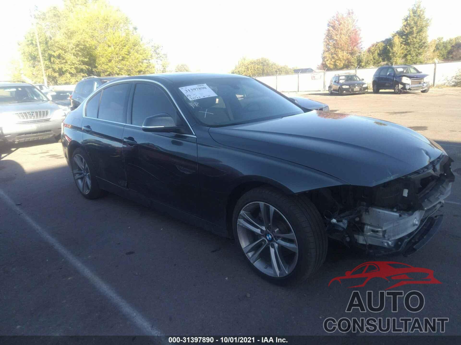 BMW 3 SERIES 2017 - WBA8F1C31HK825815
