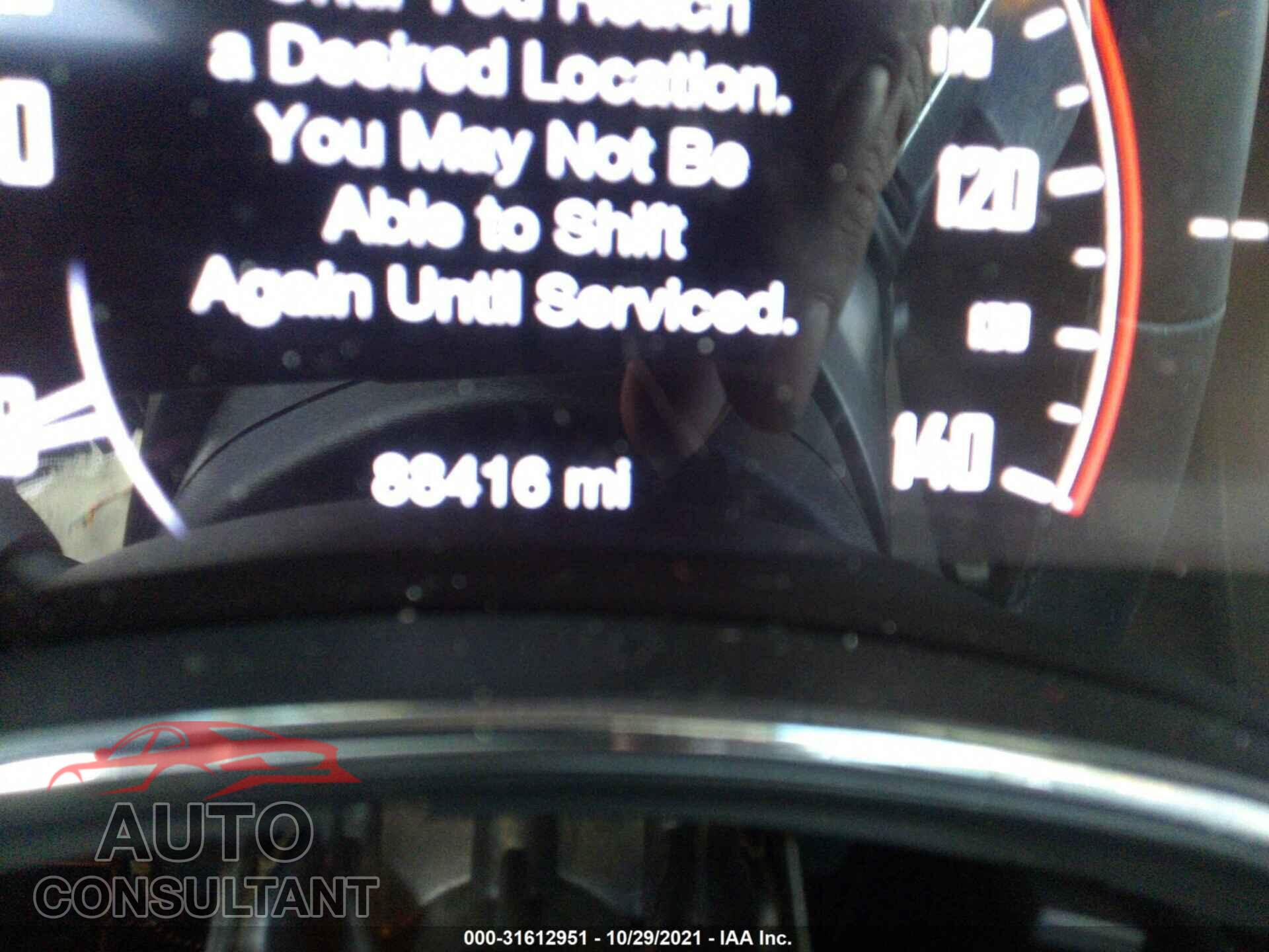 DODGE DURANGO 2016 - 1C4RDJAG2GC385664