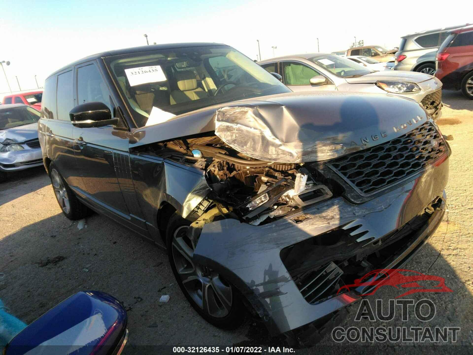 LAND ROVER RANGE ROVER 2018 - SALGS2SV0JA395086
