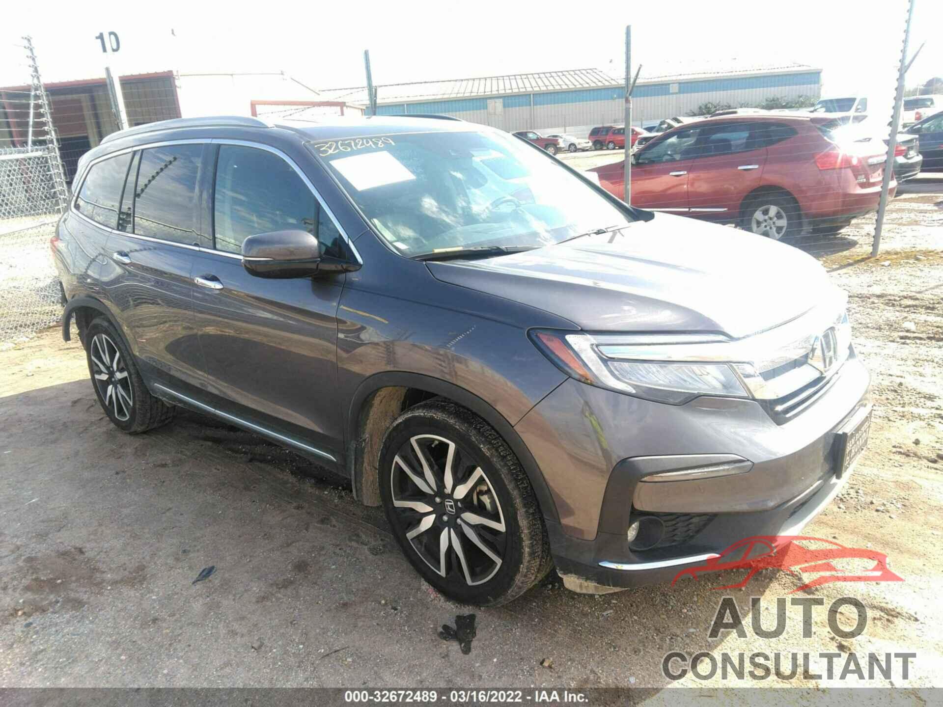 HONDA PILOT 2019 - 5FNYF5H67KB030494