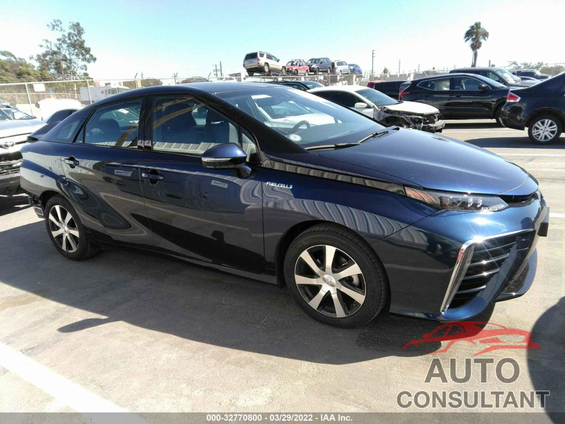 TOYOTA MIRAI 2020 - JTDBVRBD3LA008011