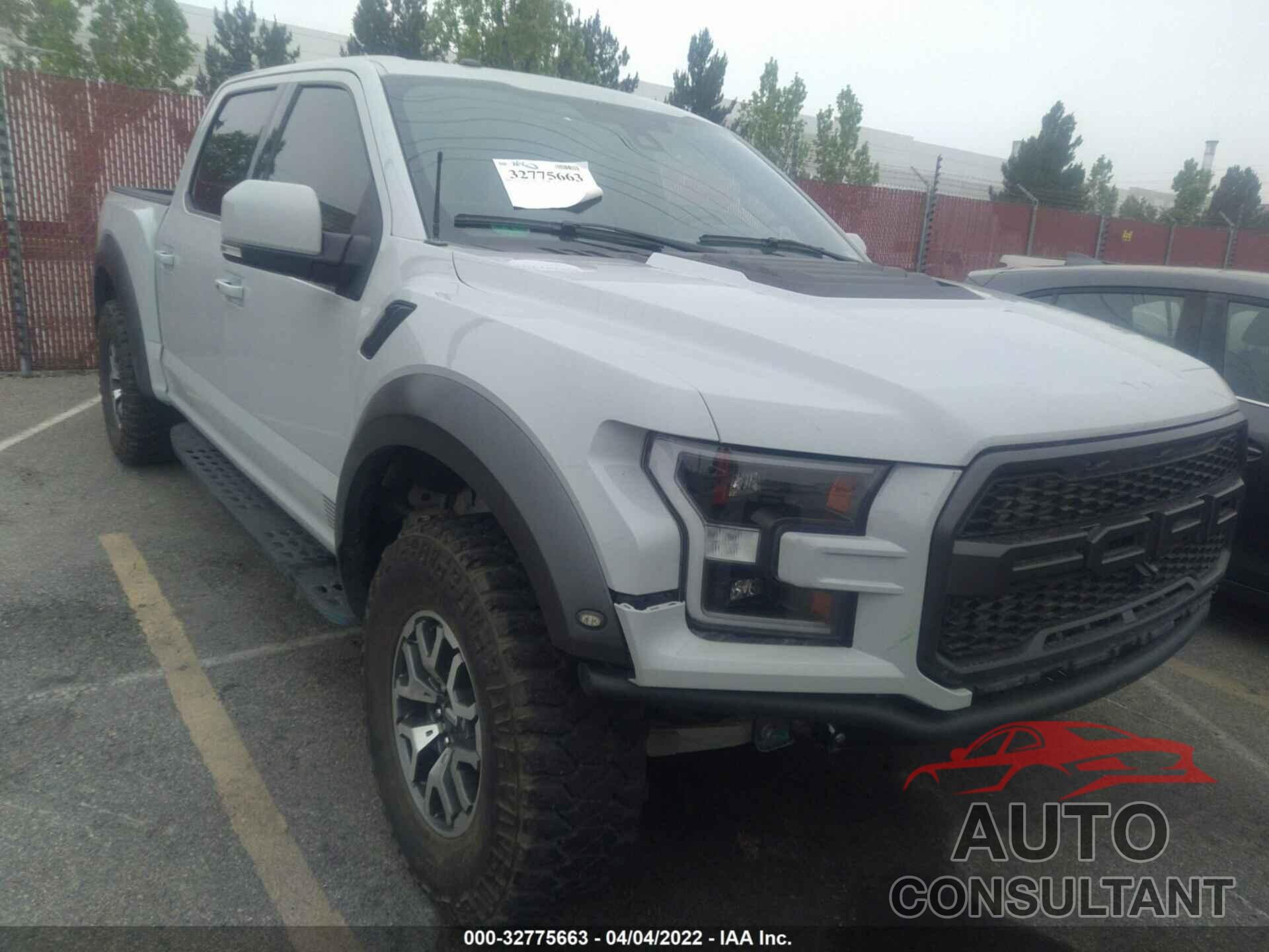 FORD F-150 2017 - 1FTFW1RG7HFA98080