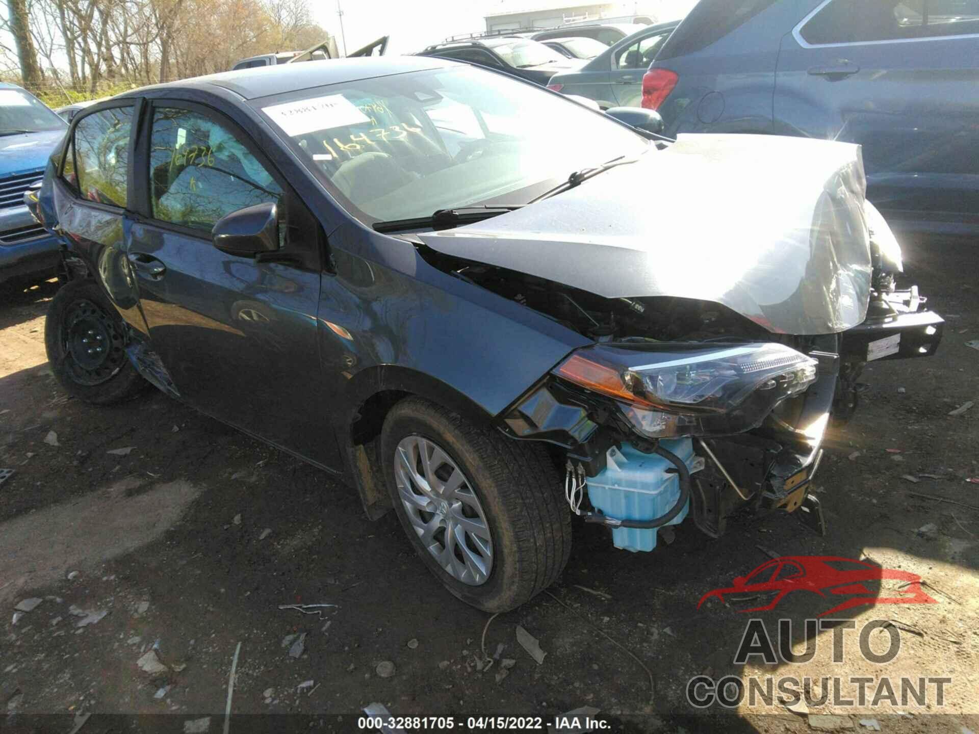 TOYOTA COROLLA 2019 - 2T1BURHE8KC164736