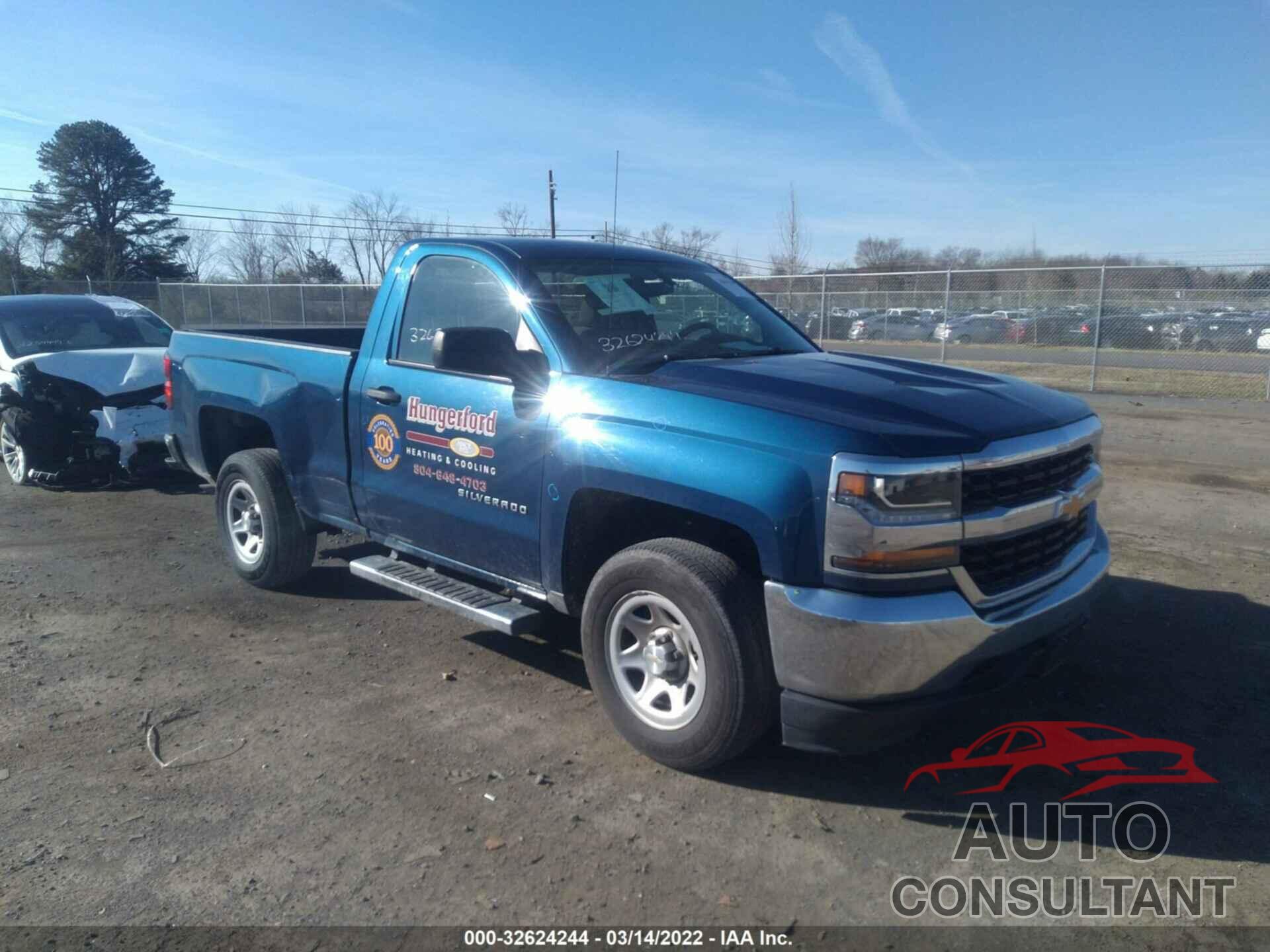 CHEVROLET SILVERADO 1500 2017 - 1GCNCNEH7HZ128610