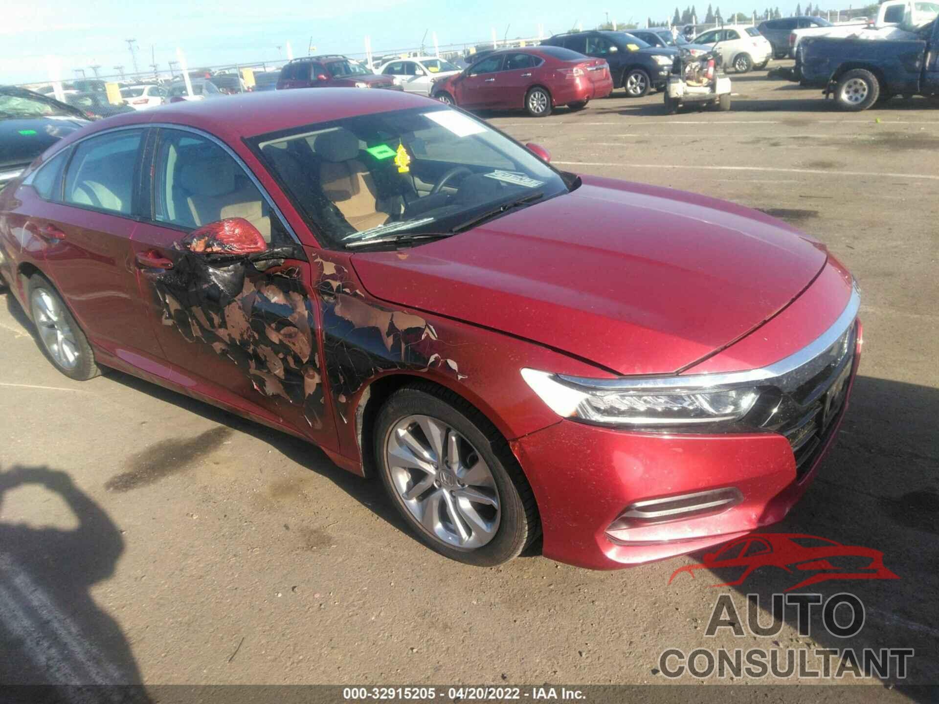 HONDA ACCORD SEDAN 2018 - 1HGCV1F16JA080910