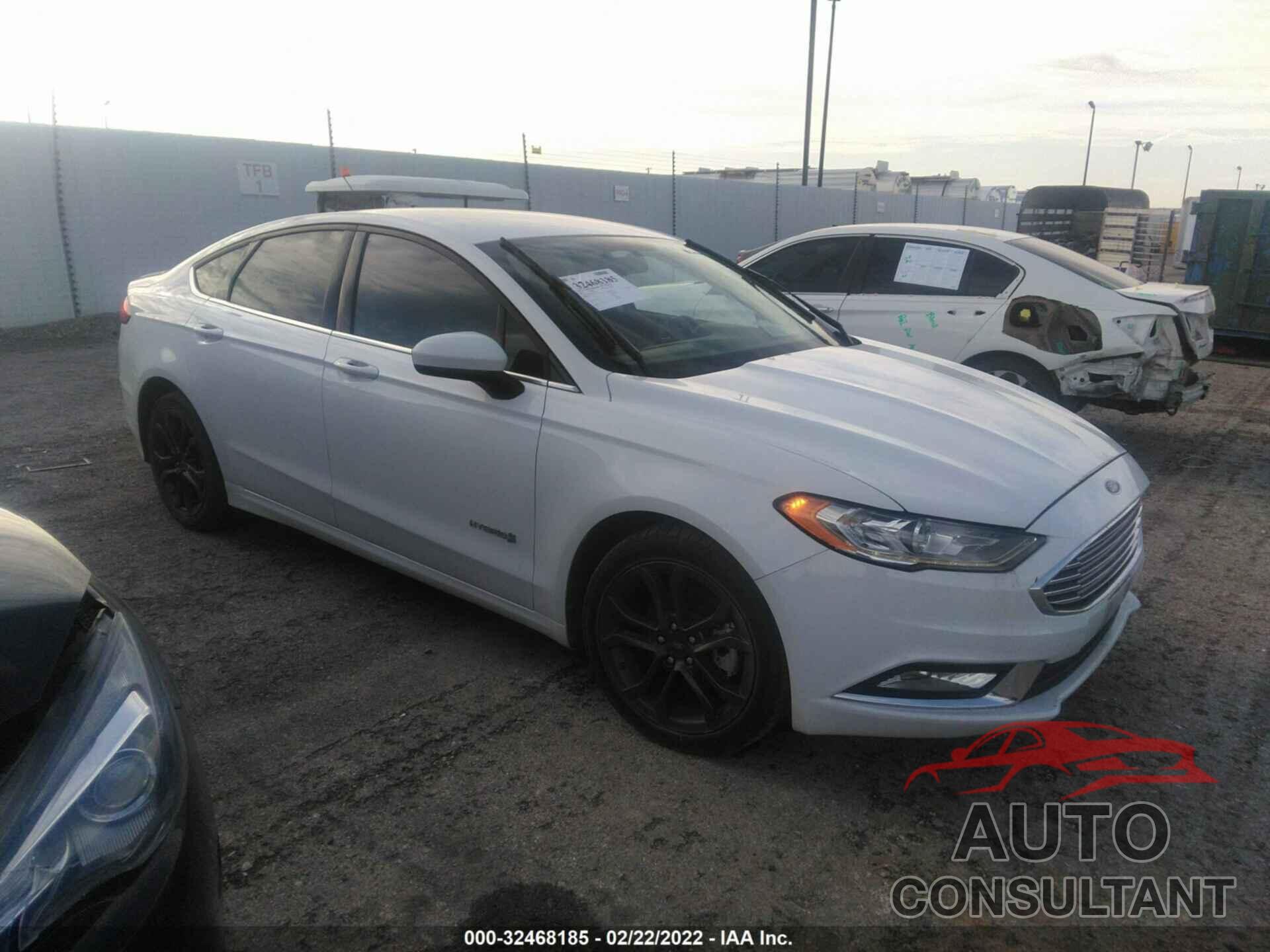 FORD FUSION HYBRID 2018 - 3FA6P0LU9JR286703