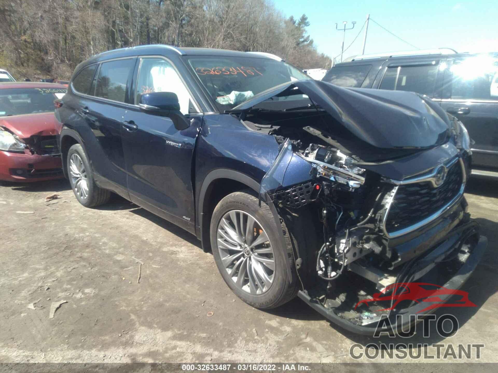 TOYOTA HIGHLANDER 2020 - 5TDEBRCHXLS008792