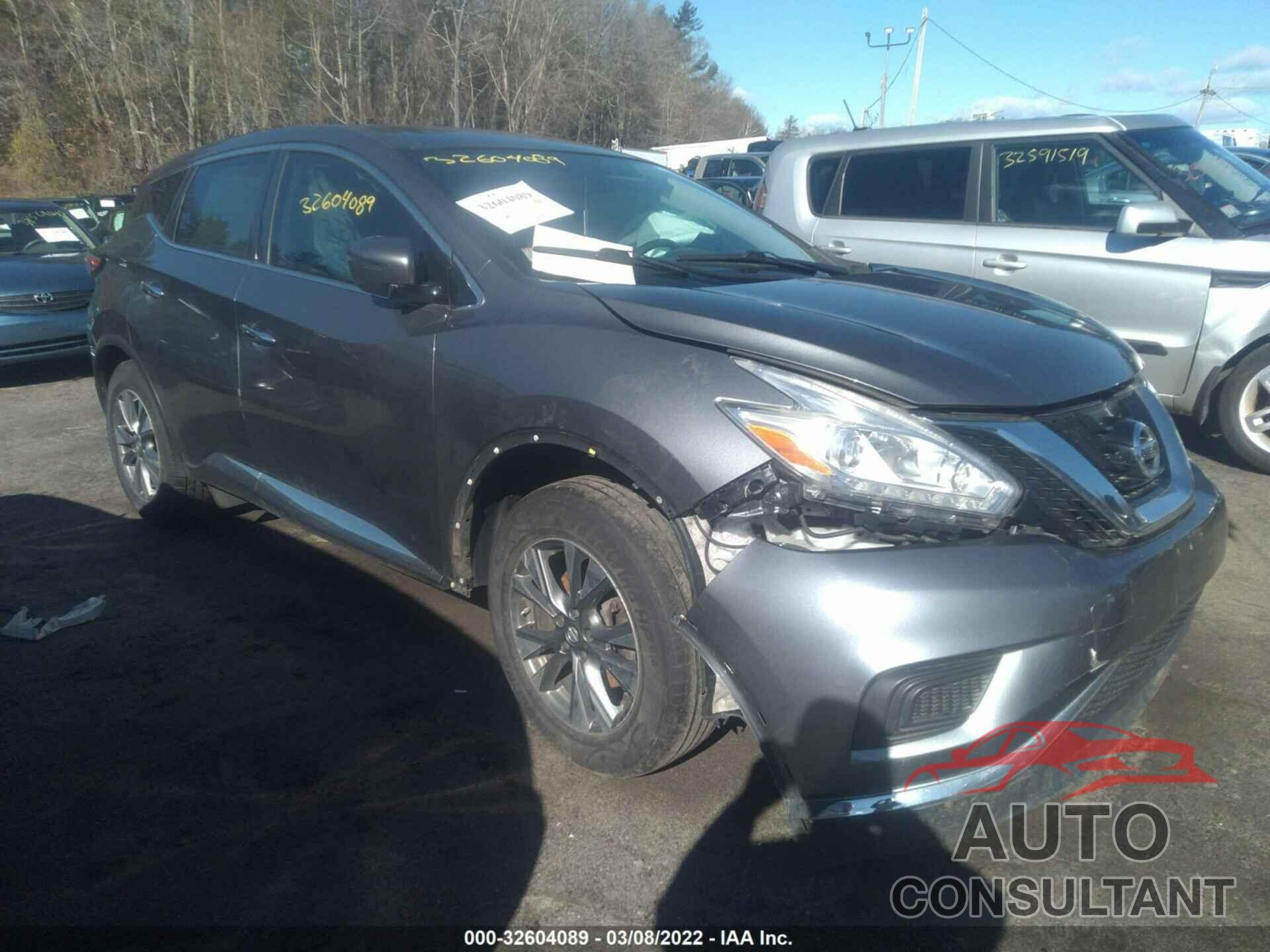 NISSAN MURANO 2016 - 5N1AZ2MHXGN141625