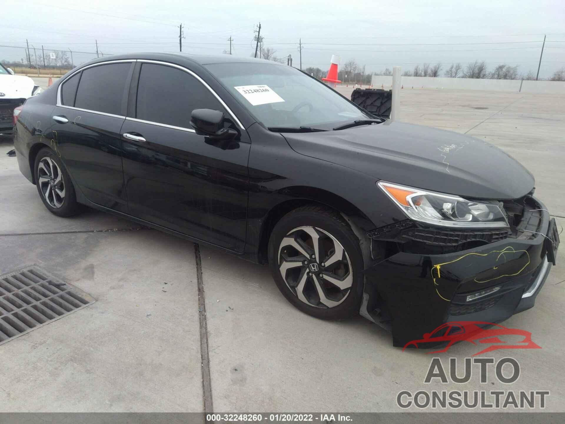 HONDA ACCORD SEDAN 2016 - 1HGCR2F74GA213977