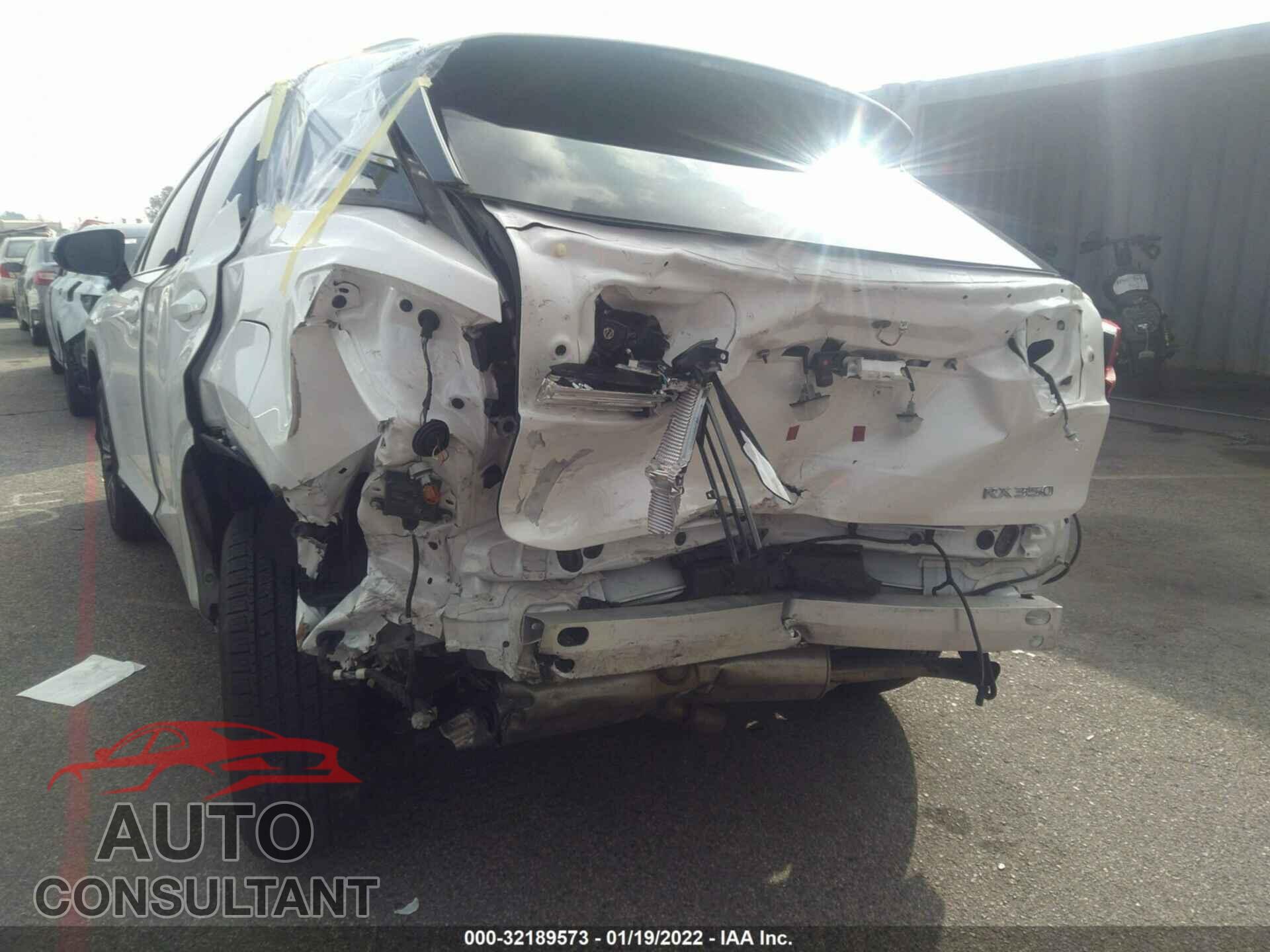 LEXUS RX 2017 - 2T2ZZMCA9HC045363