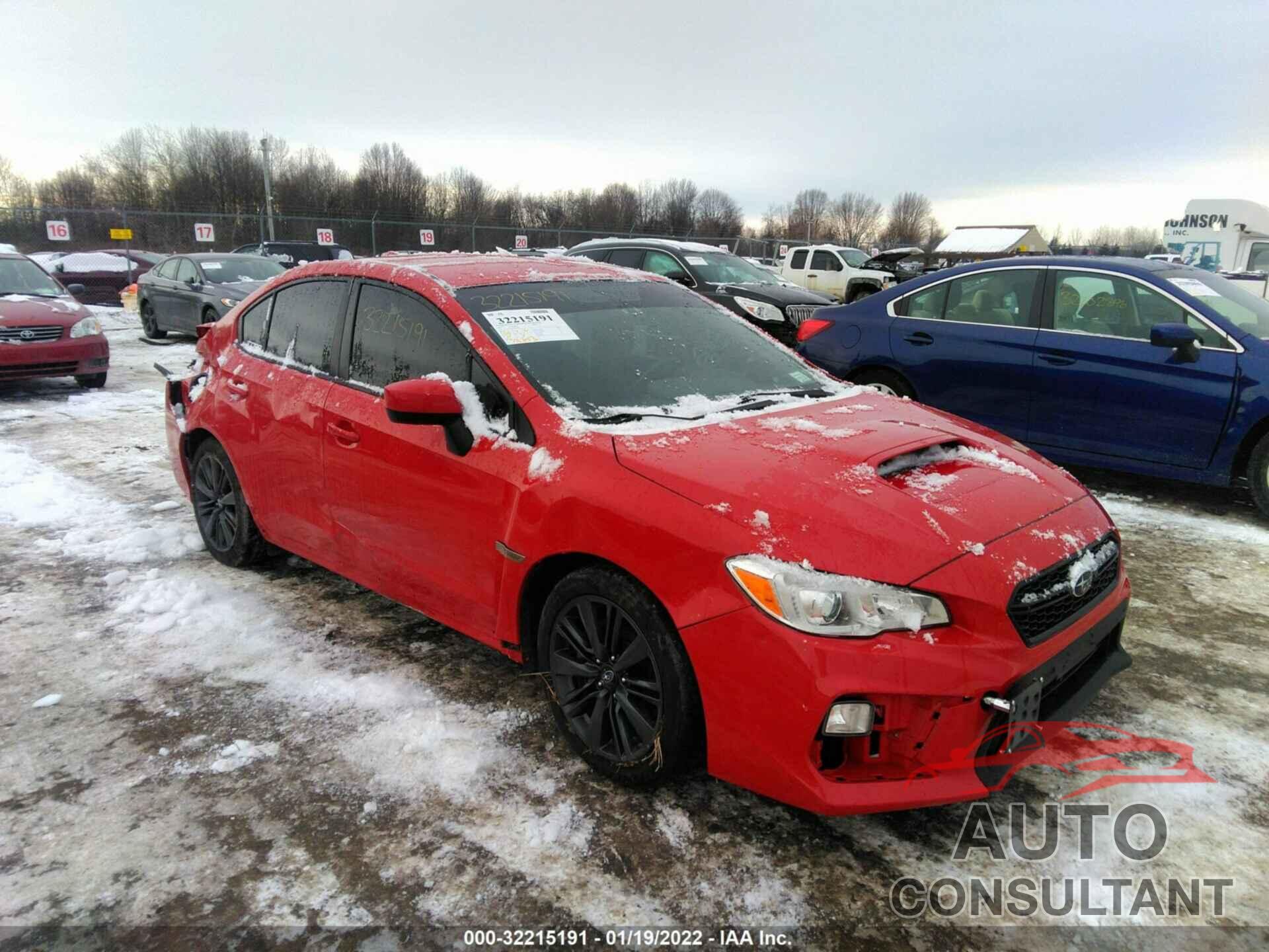 SUBARU WRX 2019 - JF1VA1A63K9800050