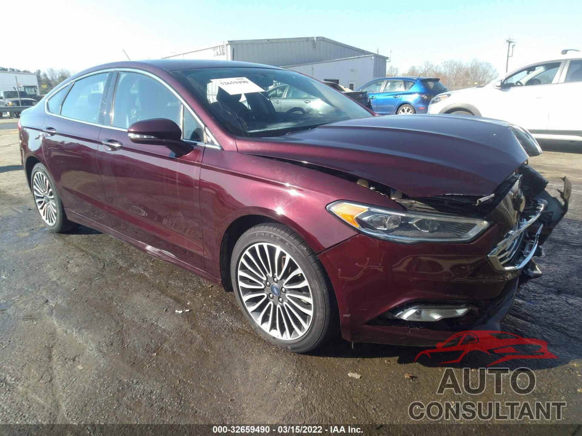 FORD FUSION 2017 - 3FA6P0T96HR376106