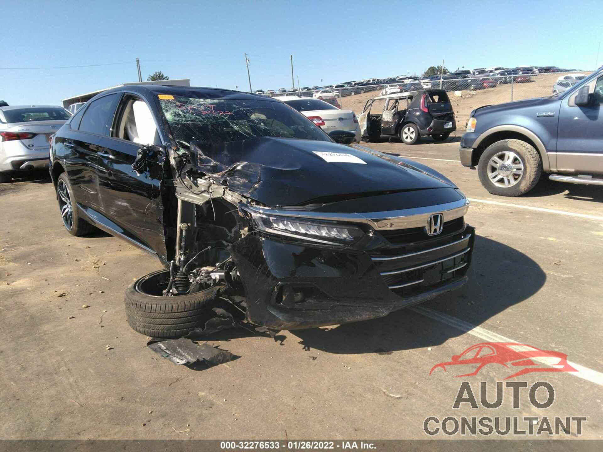 HONDA ACCORD SEDAN 2022 - 1HGCV2F93NA000884