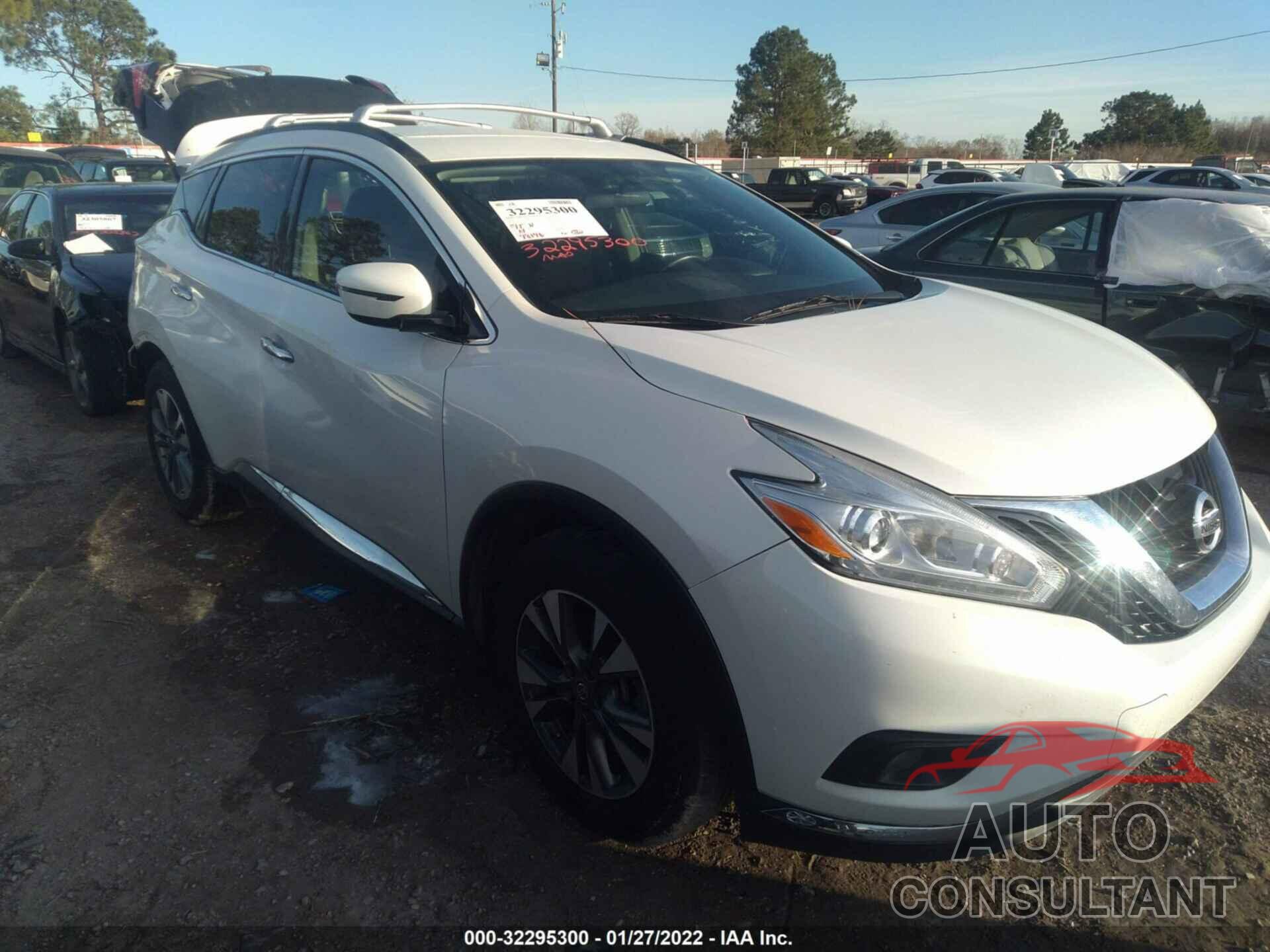 NISSAN MURANO 2017 - 5N1AZ2MG8HN124959