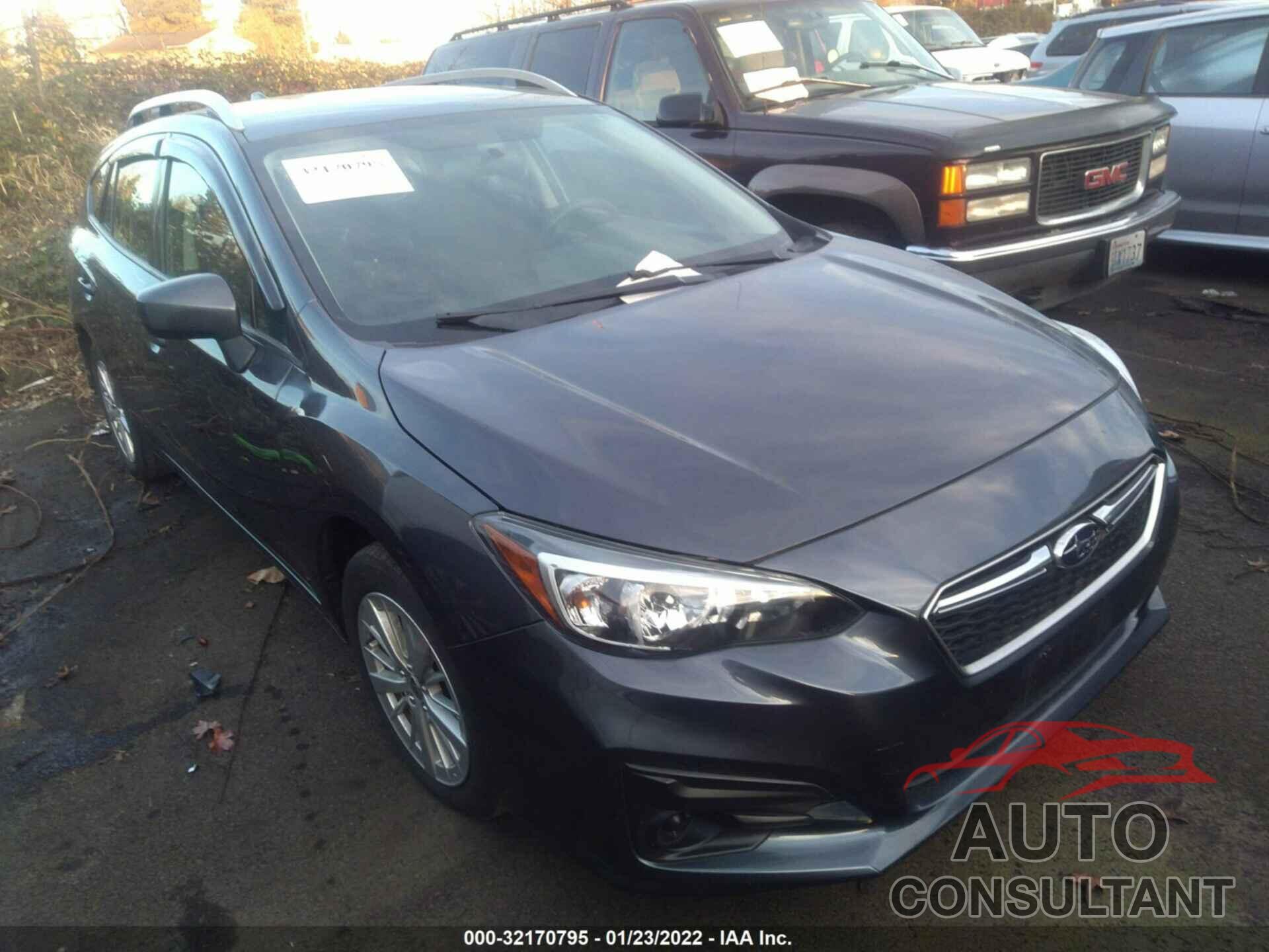 SUBARU IMPREZA 2017 - 4S3GTAB6XH3742834
