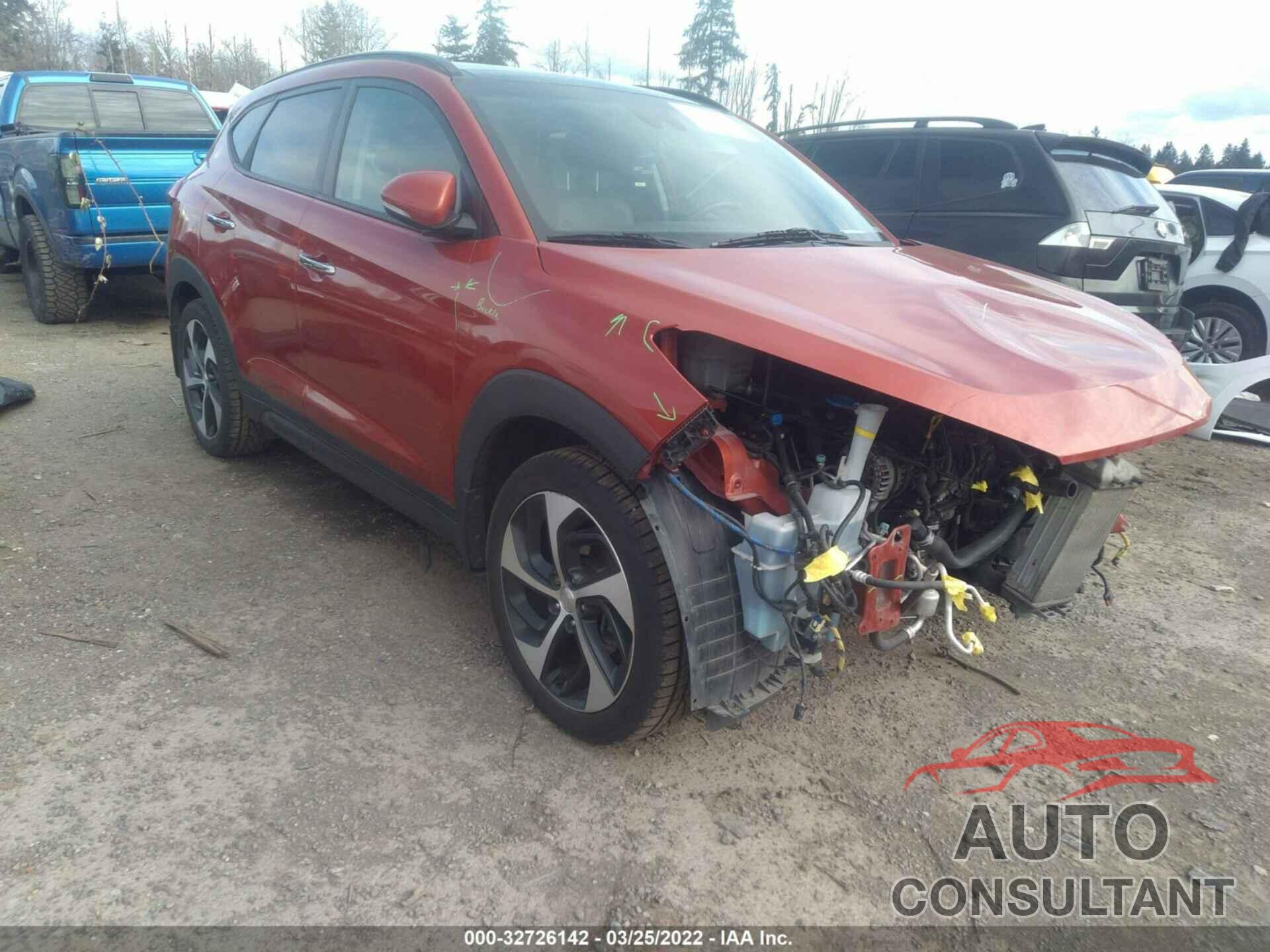 HYUNDAI TUCSON 2016 - KM8J3CA23GU091230