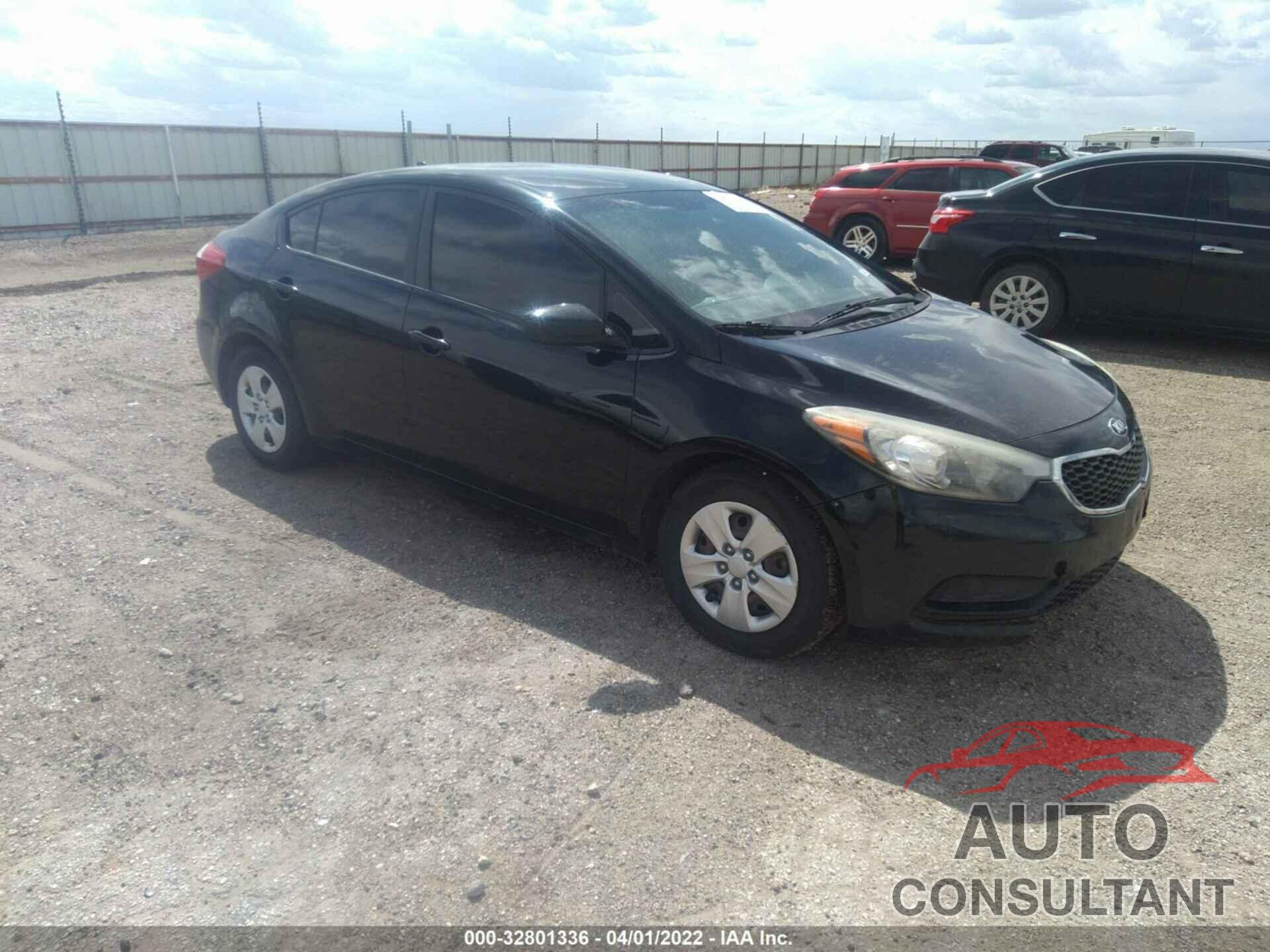 KIA FORTE 2016 - KNAFK4A67G5465349