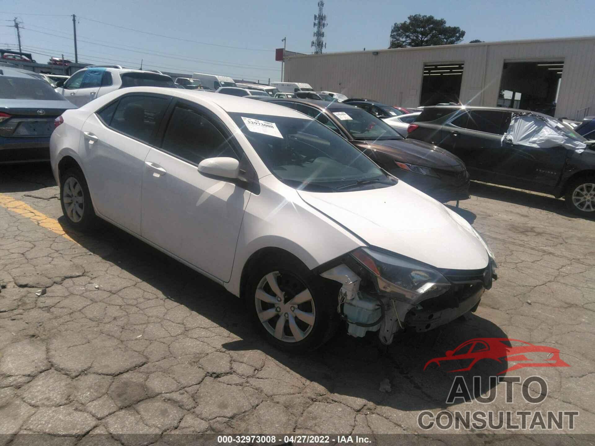 TOYOTA COROLLA 2016 - 2T1BURHE2GC710017