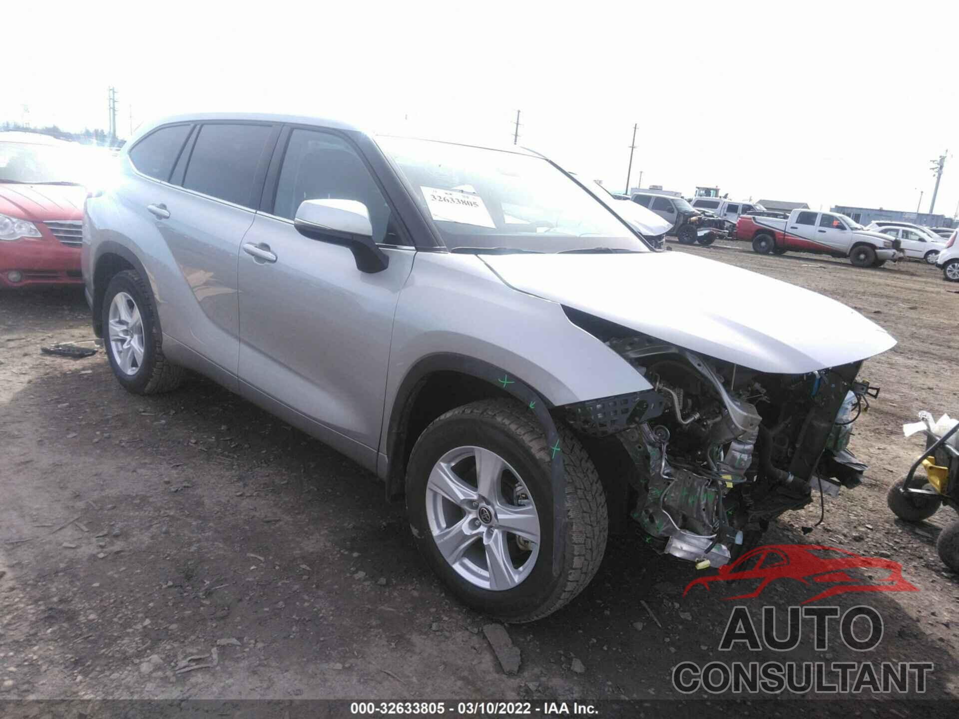 TOYOTA HIGHLANDER 2021 - 5TDCZRBH6MS097122