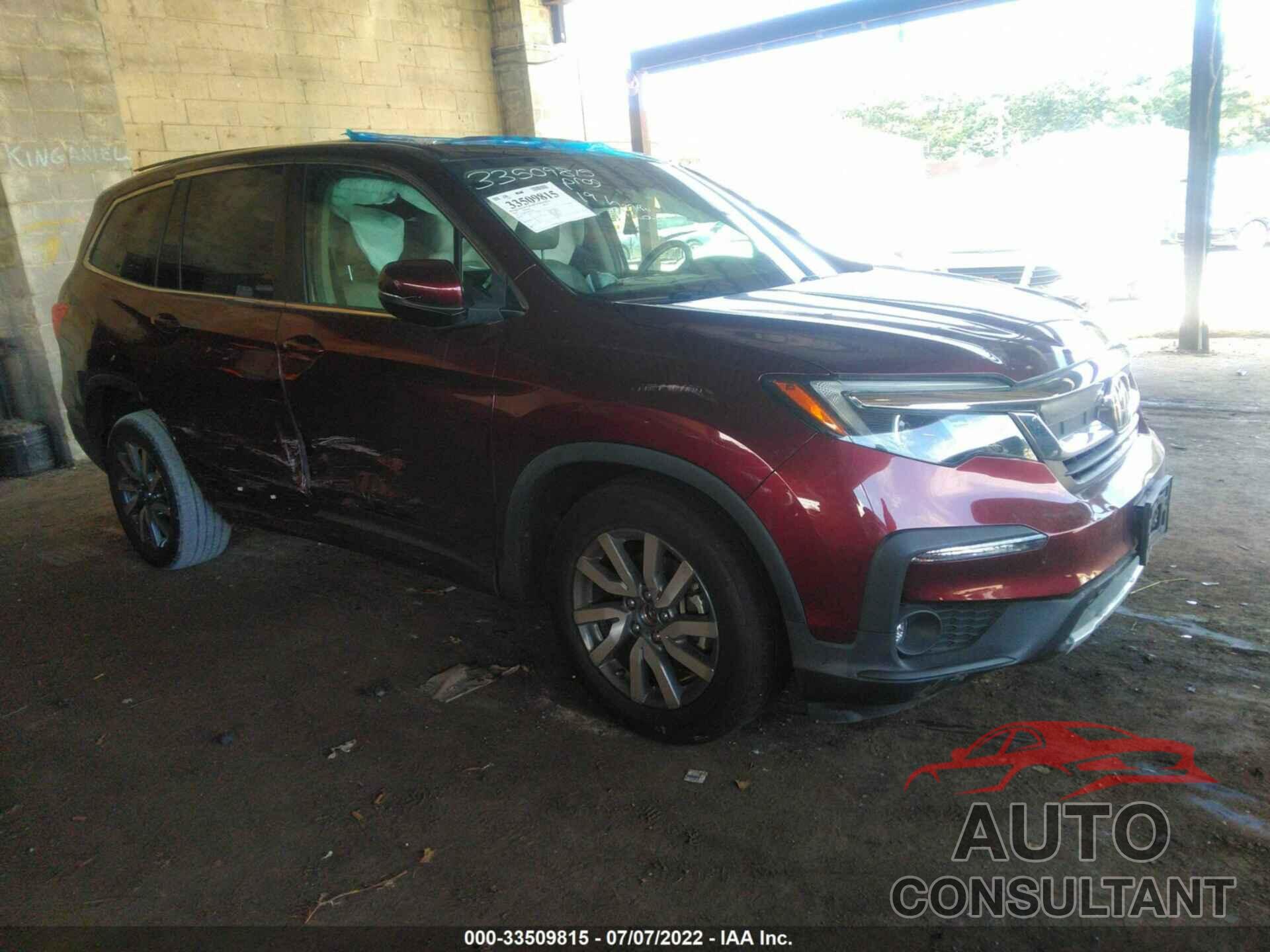 HONDA PILOT 2019 - 5FNYF6H42KB057185