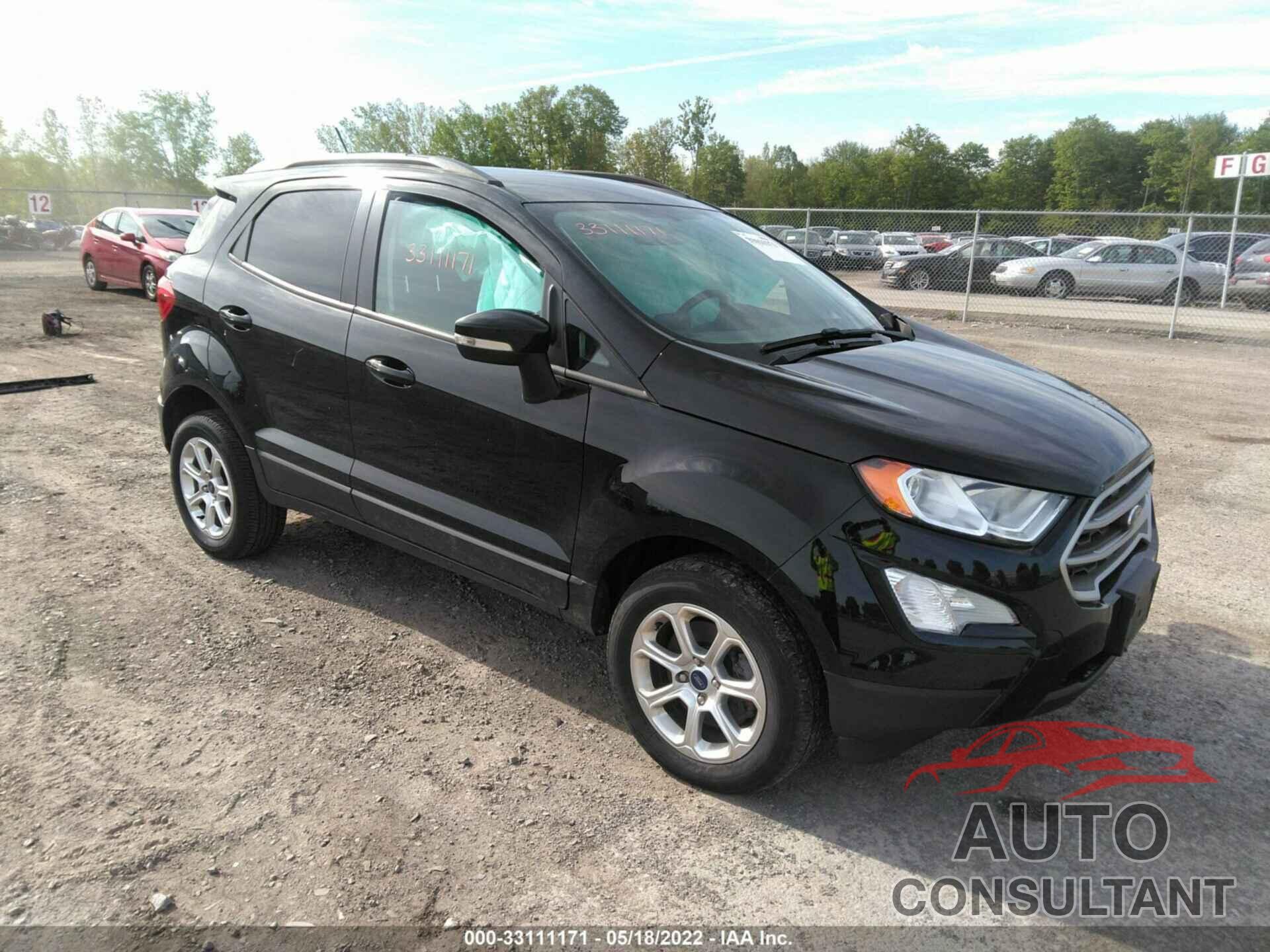 FORD ECOSPORT 2019 - MAJ6S3GL8KC280991