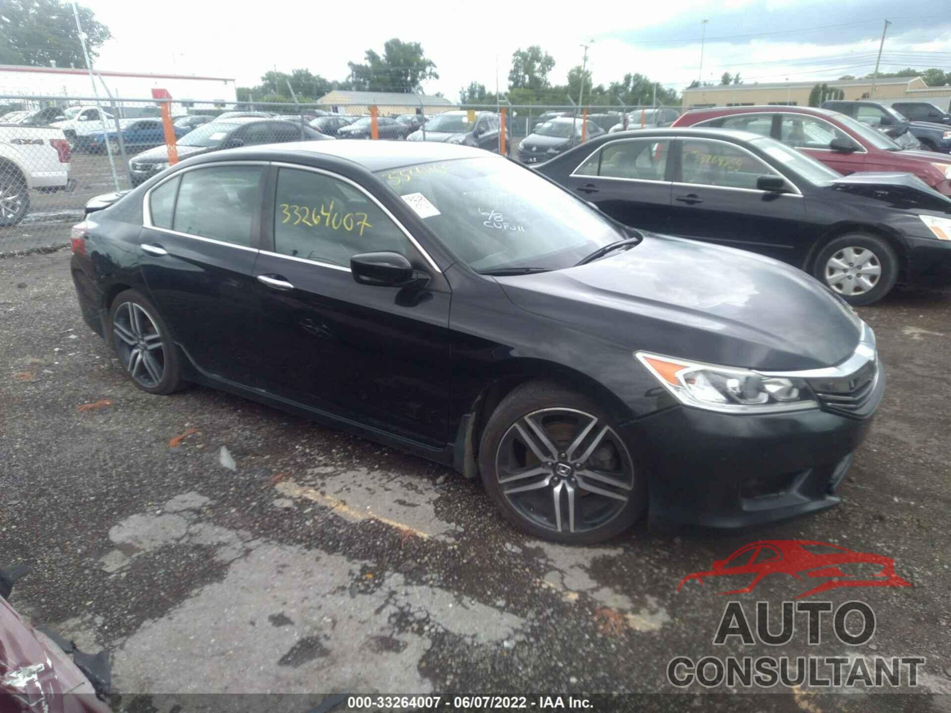 HONDA ACCORD SEDAN 2017 - 1HGCR2F51HA125534