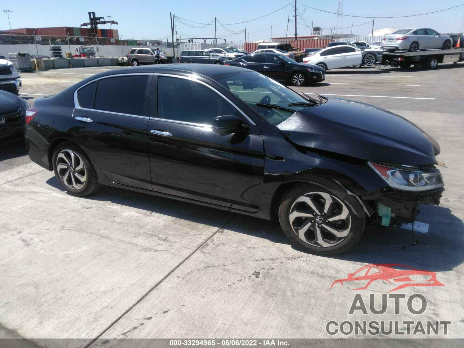 HONDA ACCORD SEDAN 2016 - 1HGCR2F74GA225529