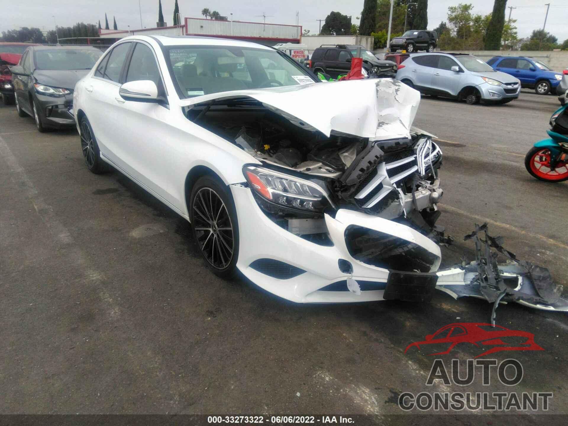 MERCEDES-BENZ C-CLASS 2019 - 55SWF8DB6KU287849