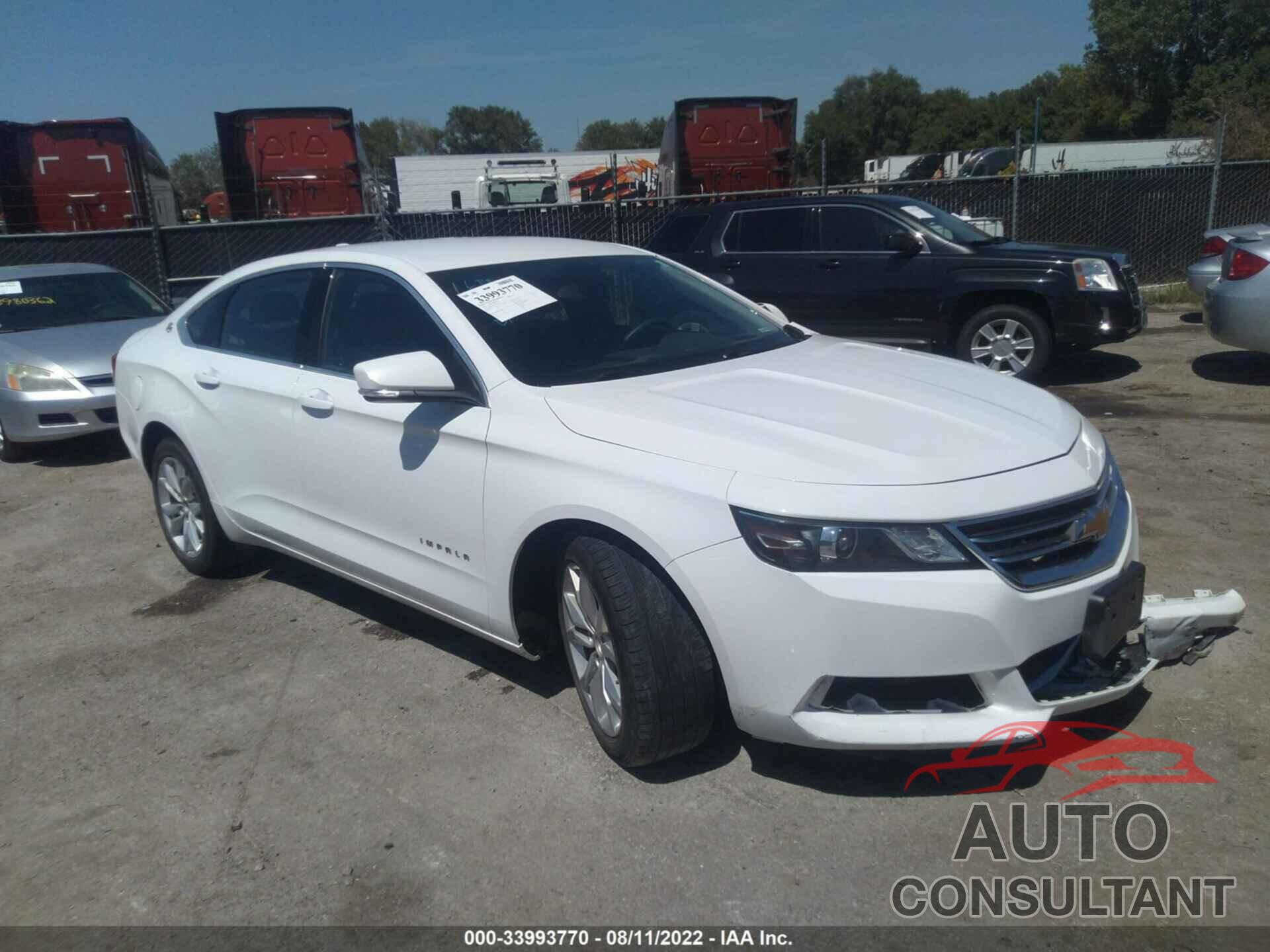 CHEVROLET IMPALA 2016 - 2G1115S35G9131343