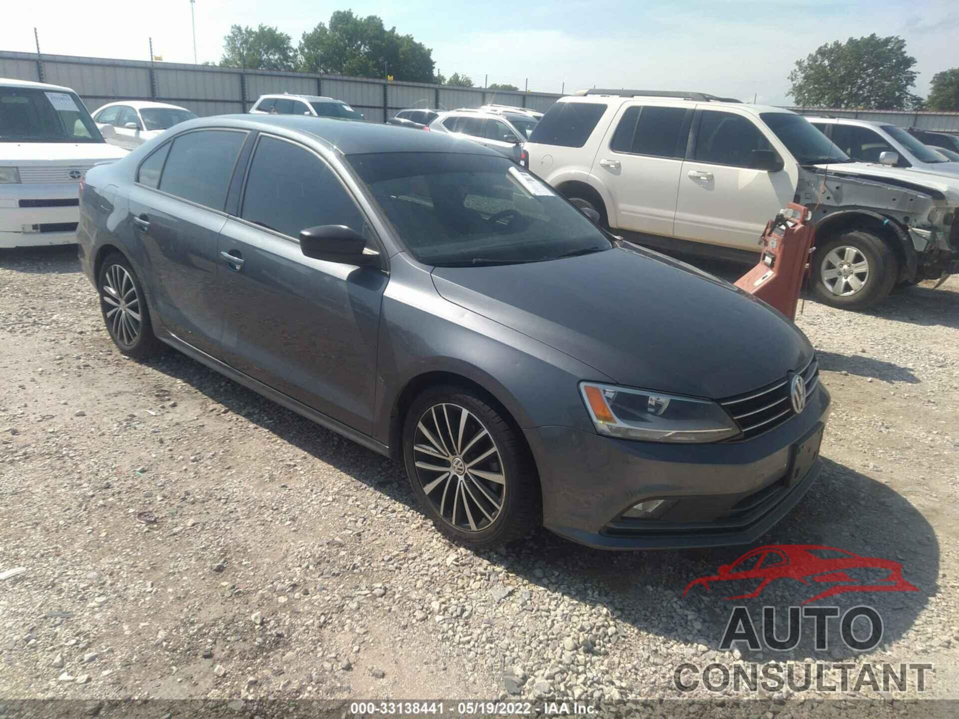 VOLKSWAGEN JETTA SEDAN 2016 - 3VWD17AJ6GM260308