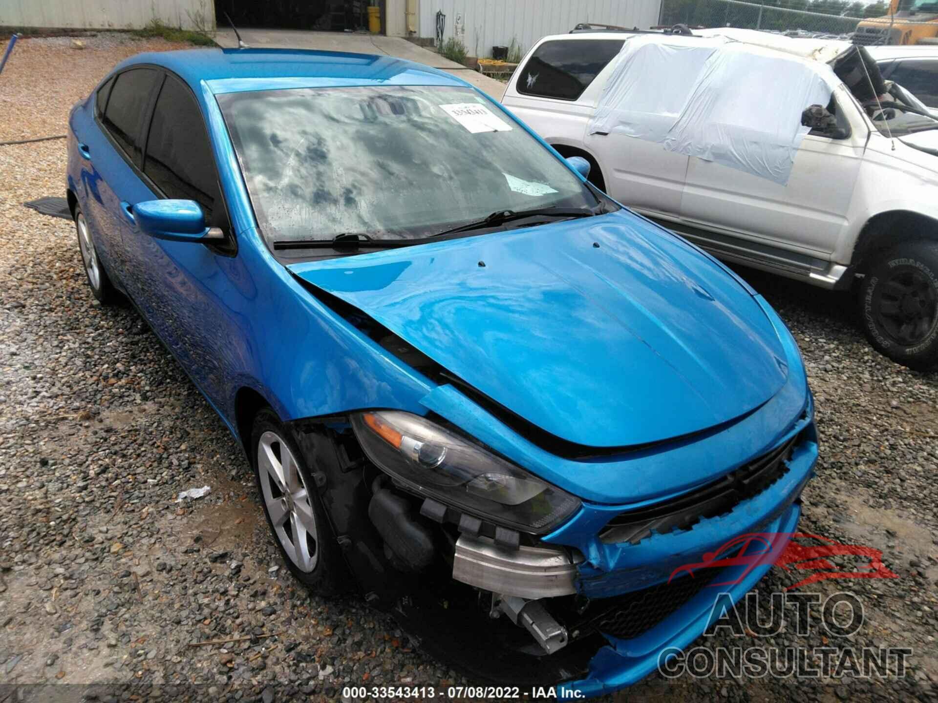 DODGE DART 2016 - 1C3CDFBB1GD689458