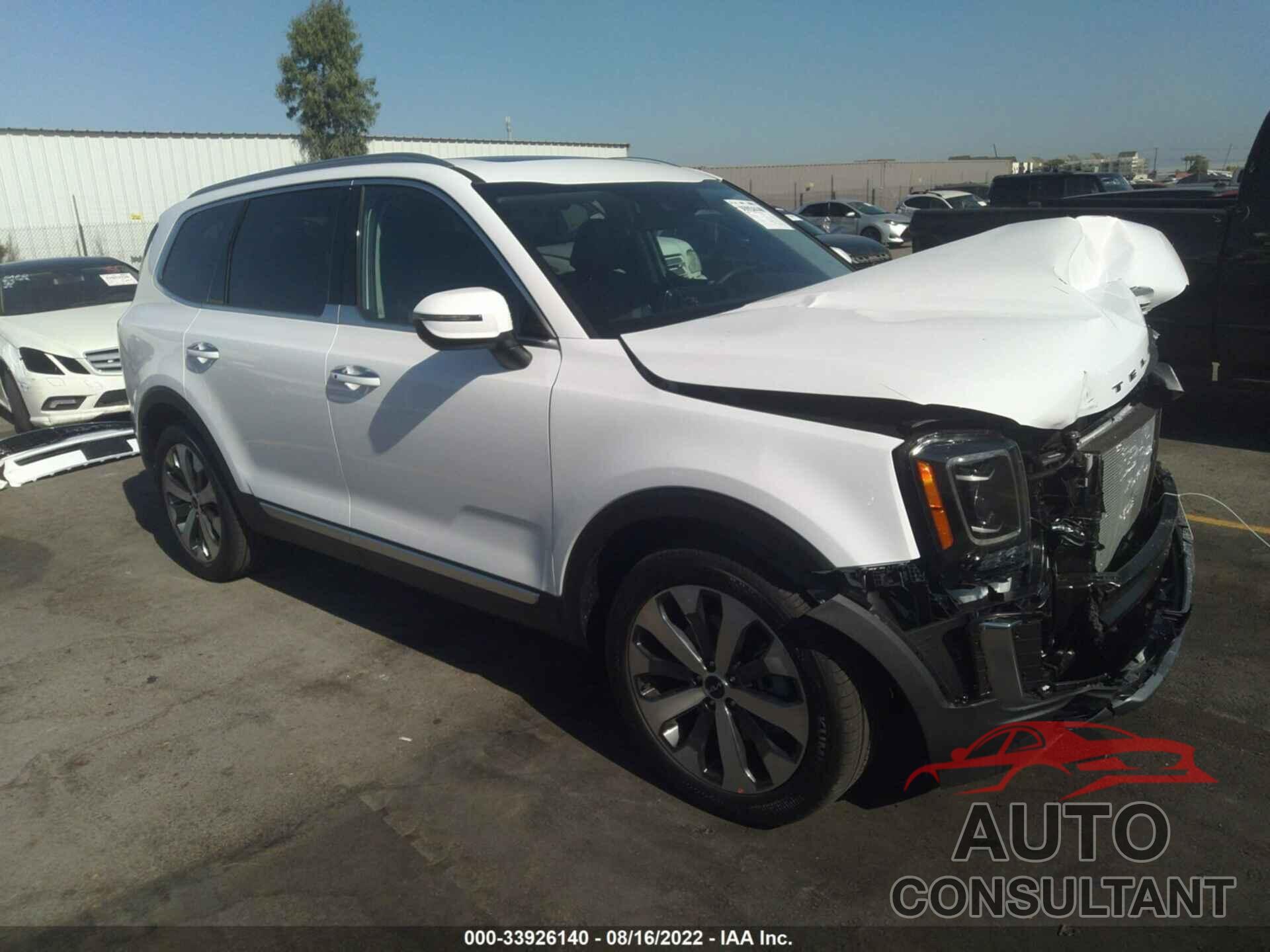 KIA TELLURIDE 2022 - 5XYP64HC3NG301074