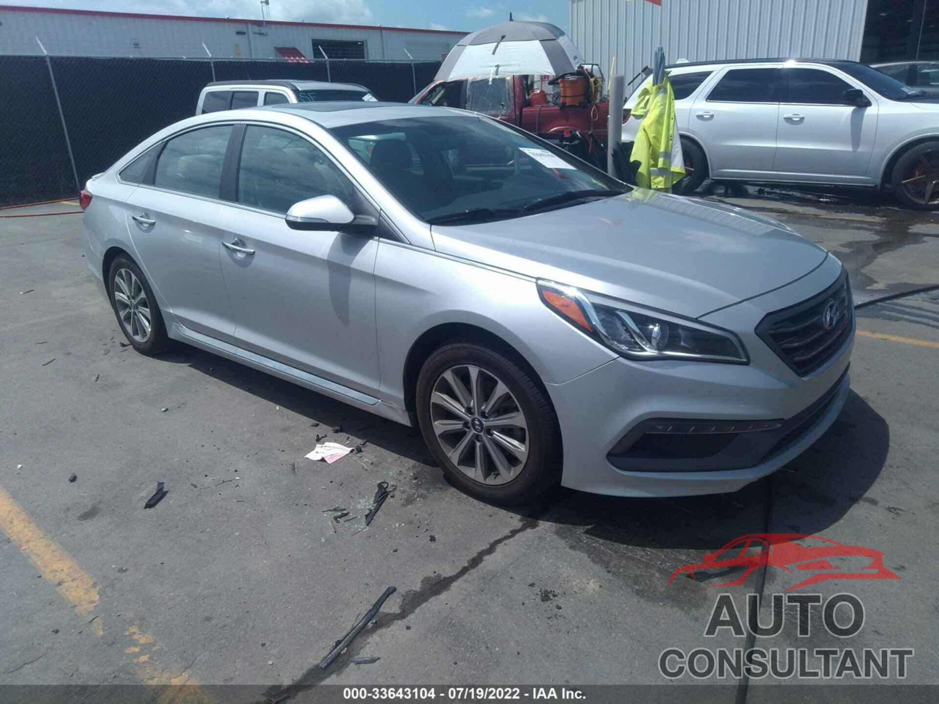 HYUNDAI SONATA 2017 - 5NPE34AFXHH521541