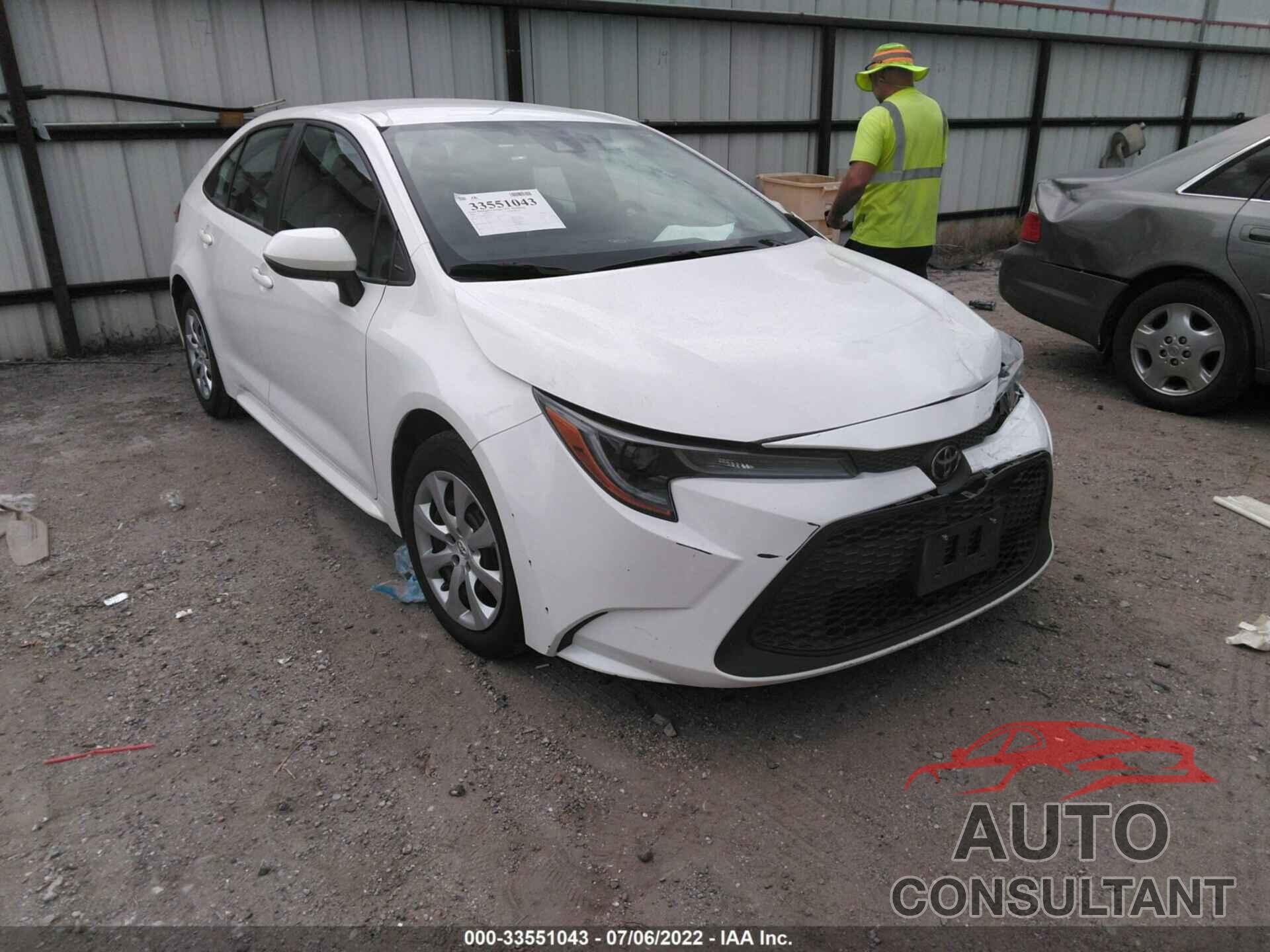 TOYOTA COROLLA 2020 - 5YFEPRAE7LP076115