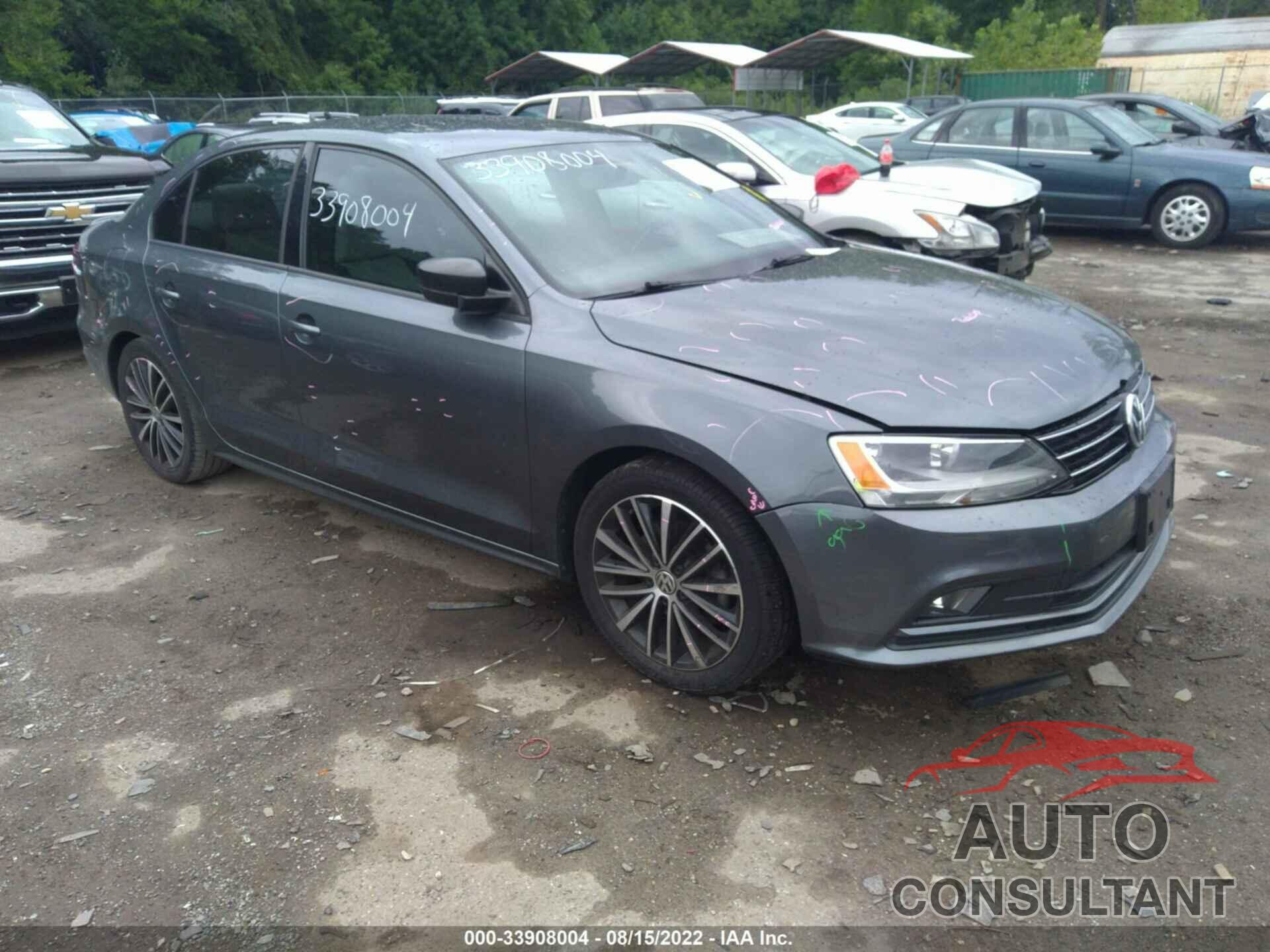 VOLKSWAGEN JETTA SEDAN 2016 - 3VWD17AJ9GM301966