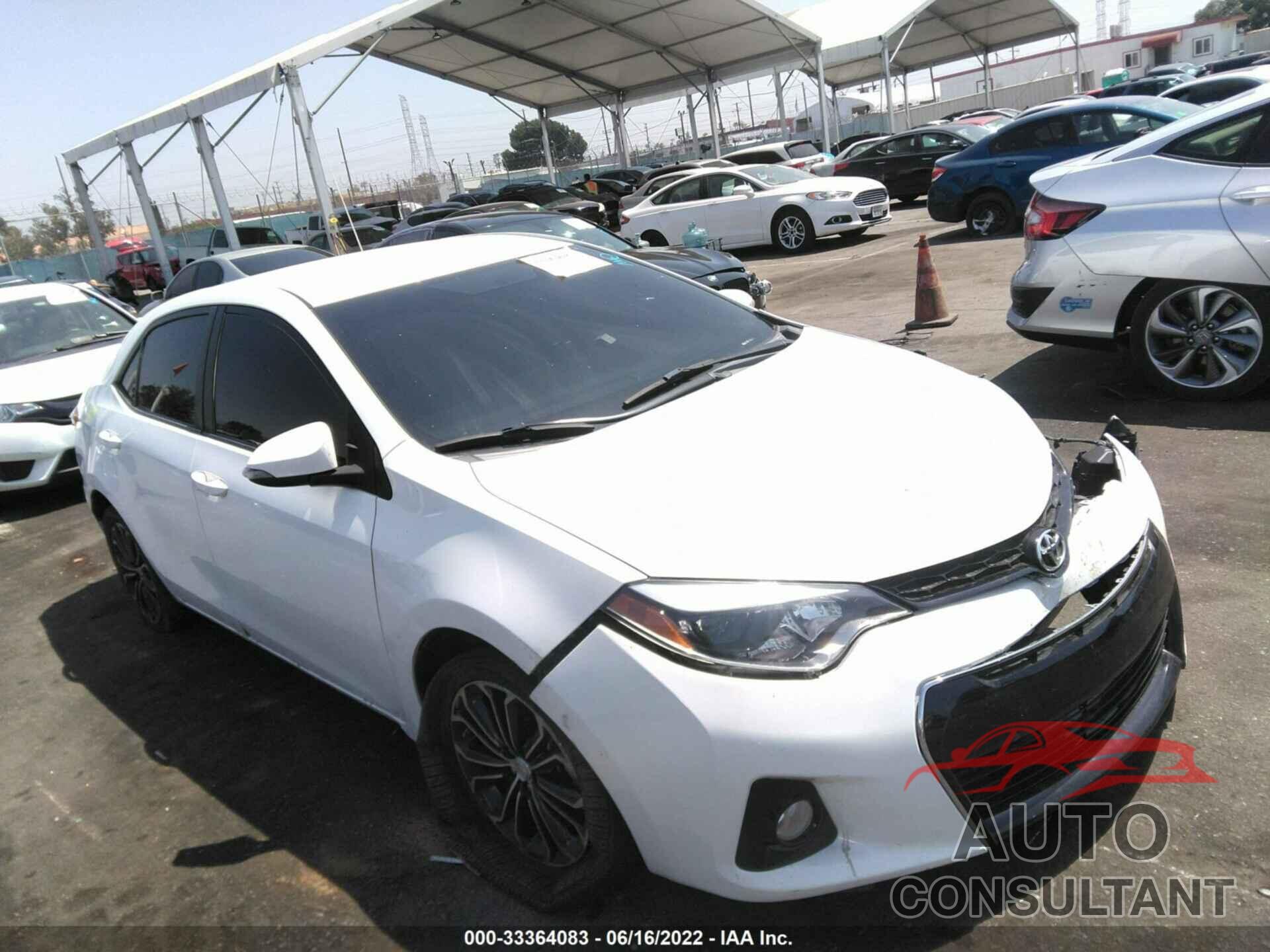 TOYOTA COROLLA 2016 - 5YFBURHEXGP538531