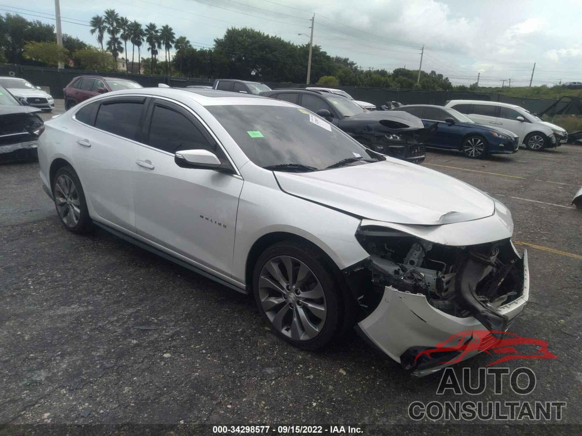 CHEVROLET MALIBU 2016 - 1G1ZH5SX5GF343362