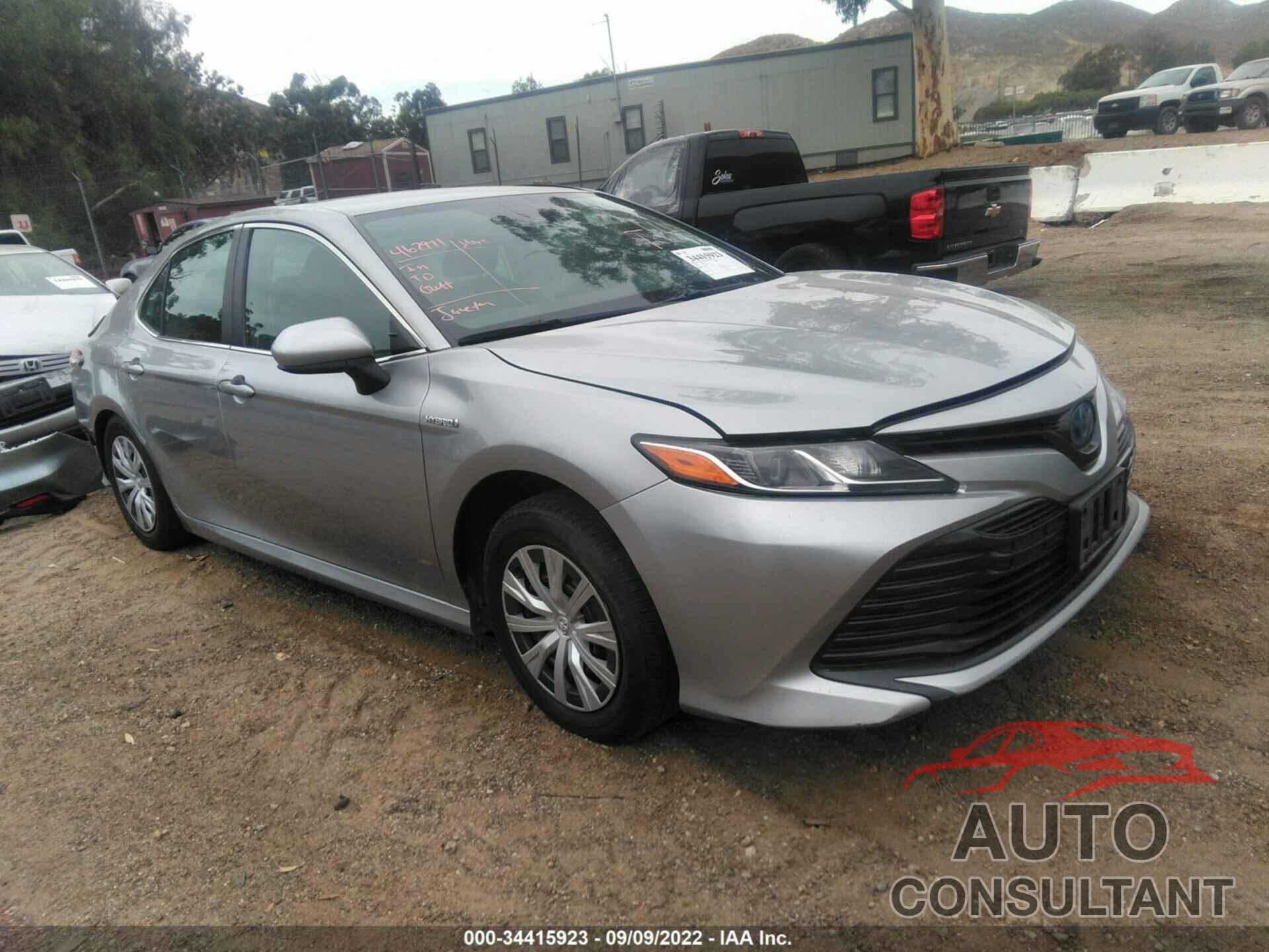 TOYOTA CAMRY 2020 - 4T1C31AK5LU523386