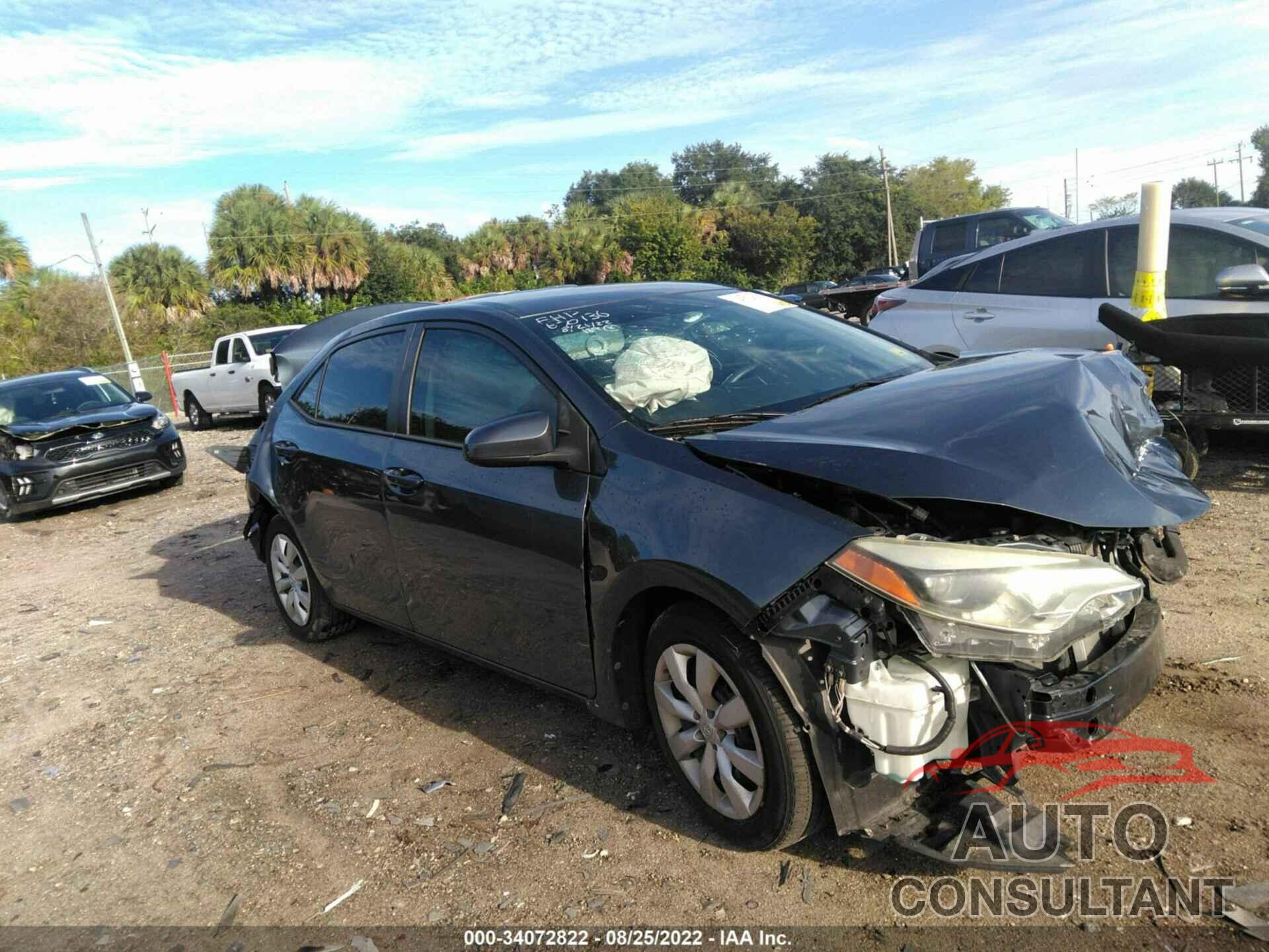 TOYOTA COROLLA 2016 - 2T1BURHE8GC549284