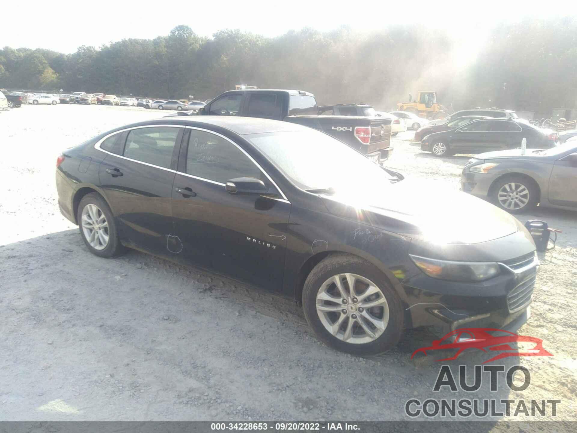 CHEVROLET MALIBU 2016 - 1G1ZE5ST7GF319621