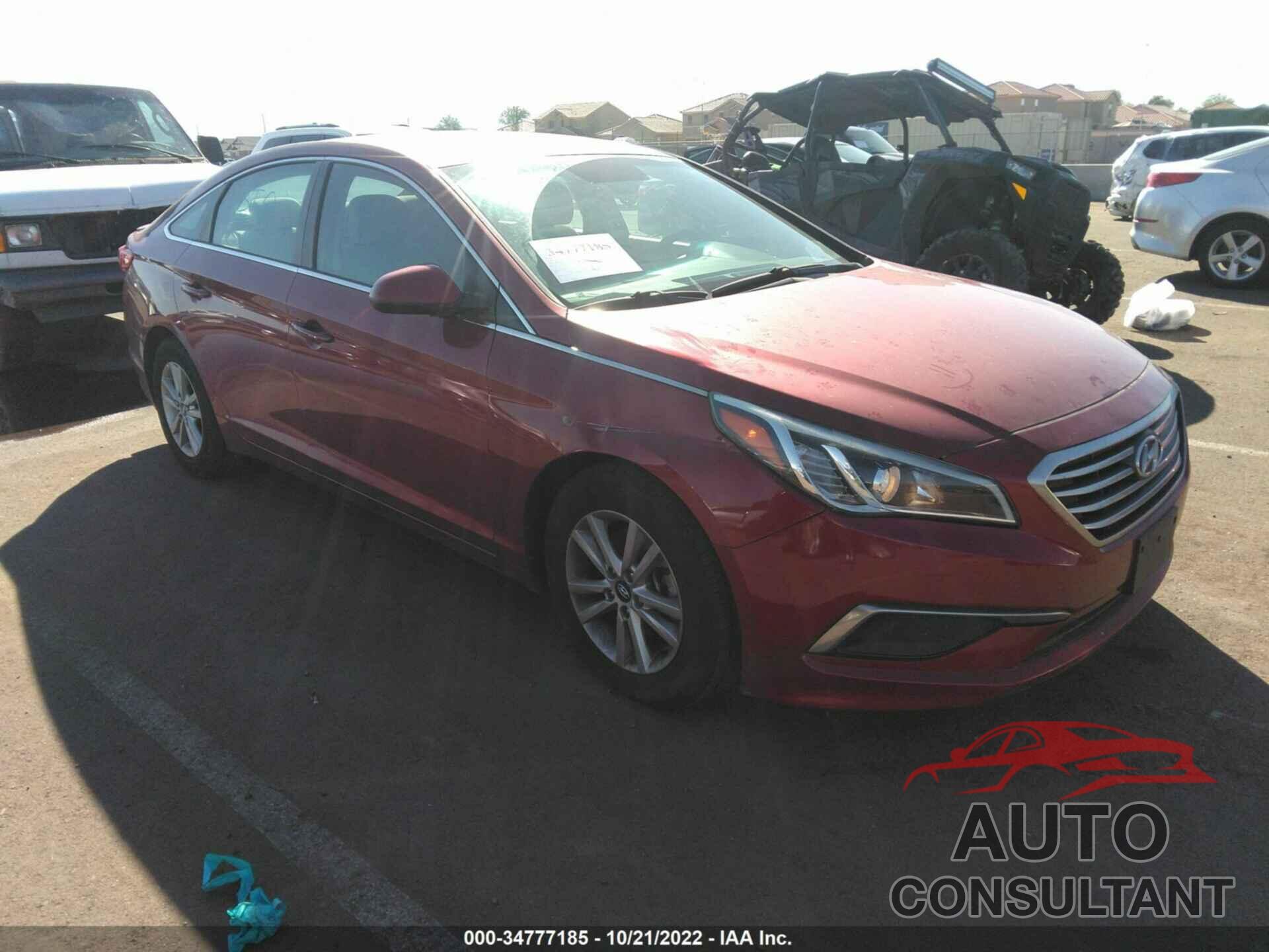 HYUNDAI SONATA 2016 - 5NPE24AF3GH418687