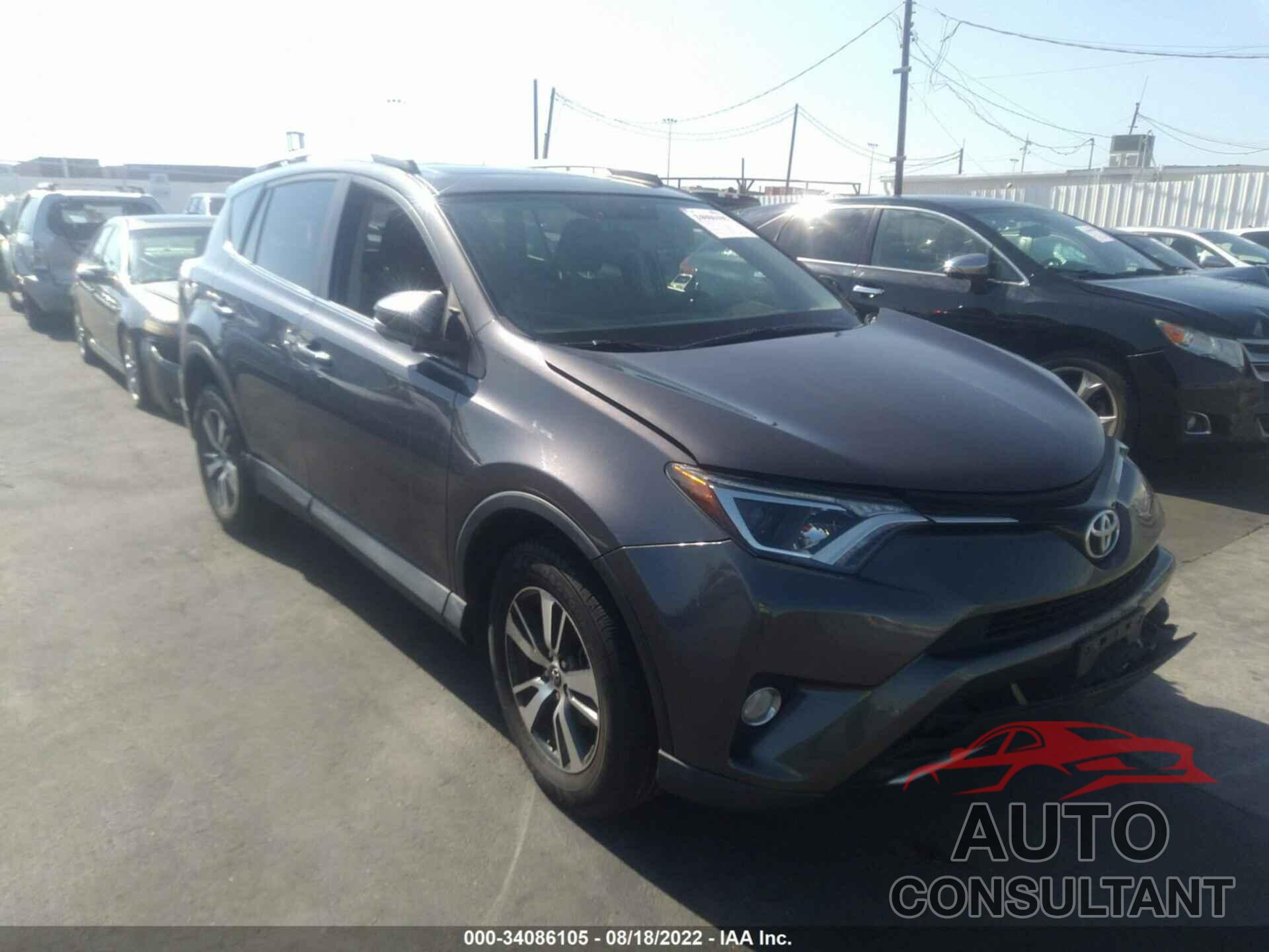 TOYOTA RAV4 2016 - 2T3WFREV3GW255586