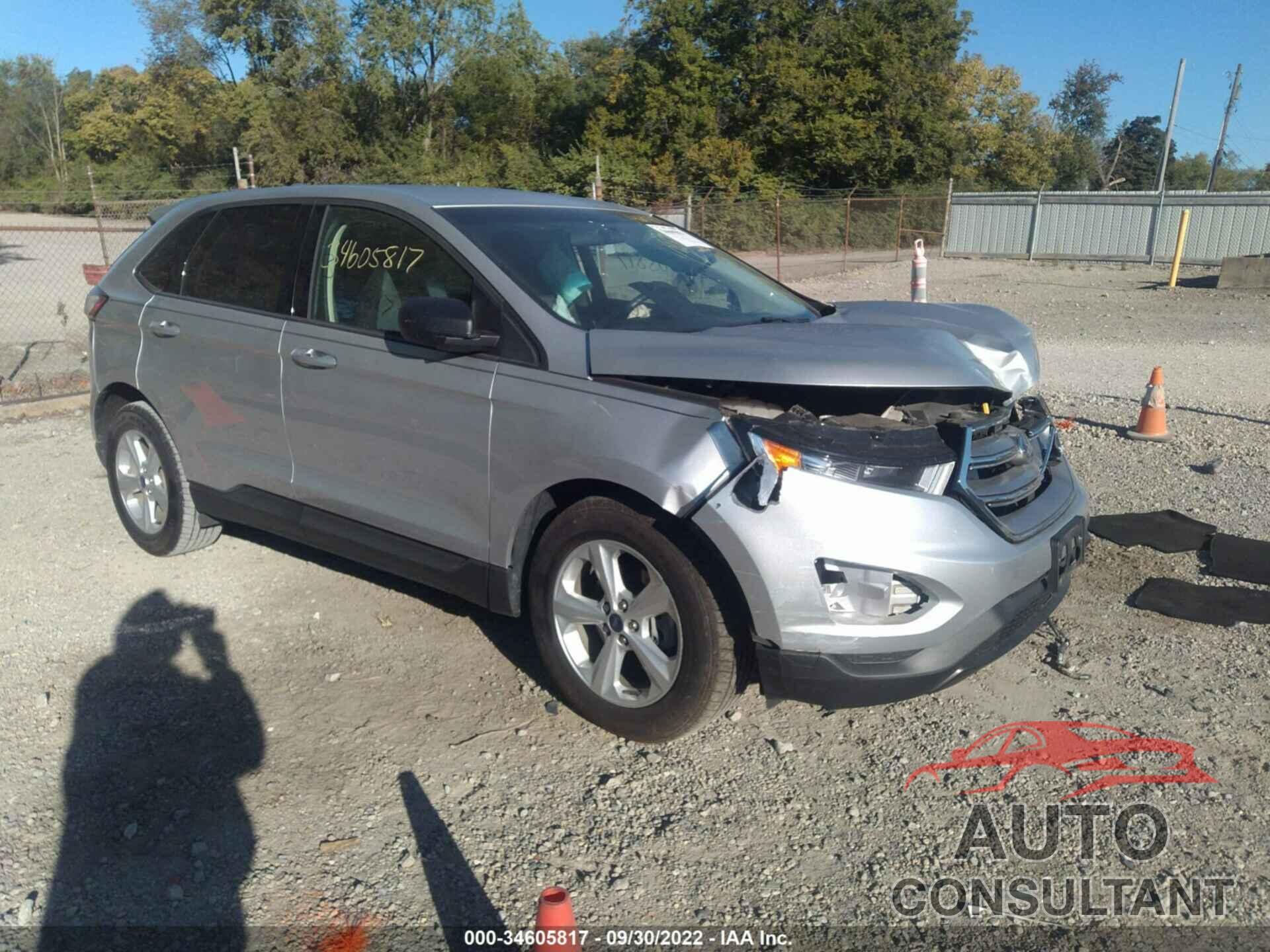FORD EDGE 2015 - 2FMTK3G87FBB00149