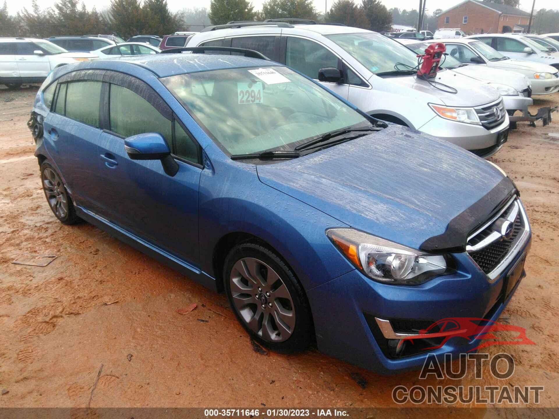 SUBARU IMPREZA WAGON 2016 - JF1GPAP64G8313502