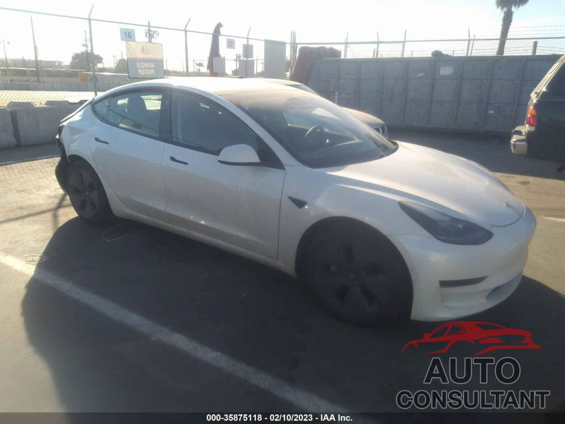TESLA MODEL 3 2021 - 5YJ3E1EA3MF014620