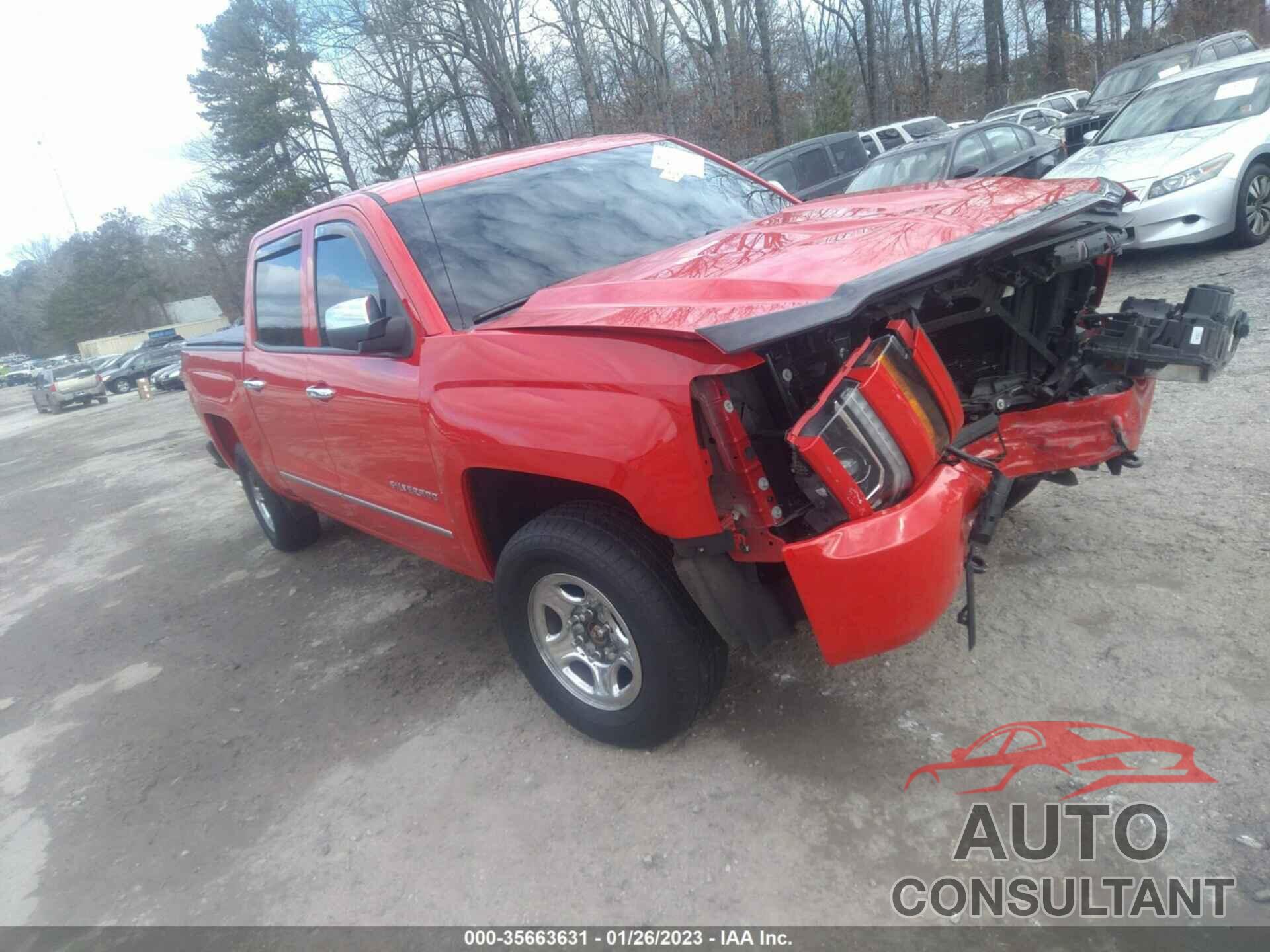 CHEVROLET SILVERADO 1500 2018 - 3GCUKPEC9JG315075