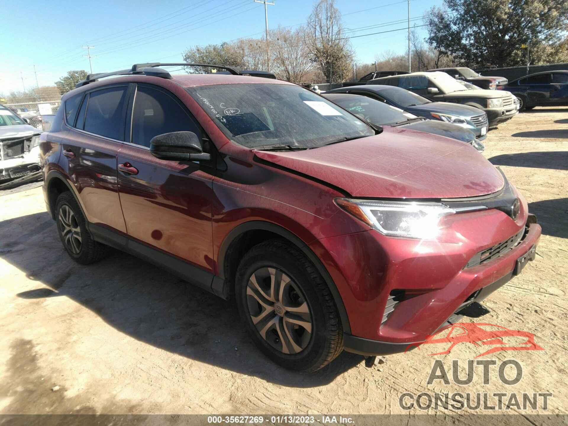 TOYOTA RAV4 2018 - 2T3ZFREV6JW504029