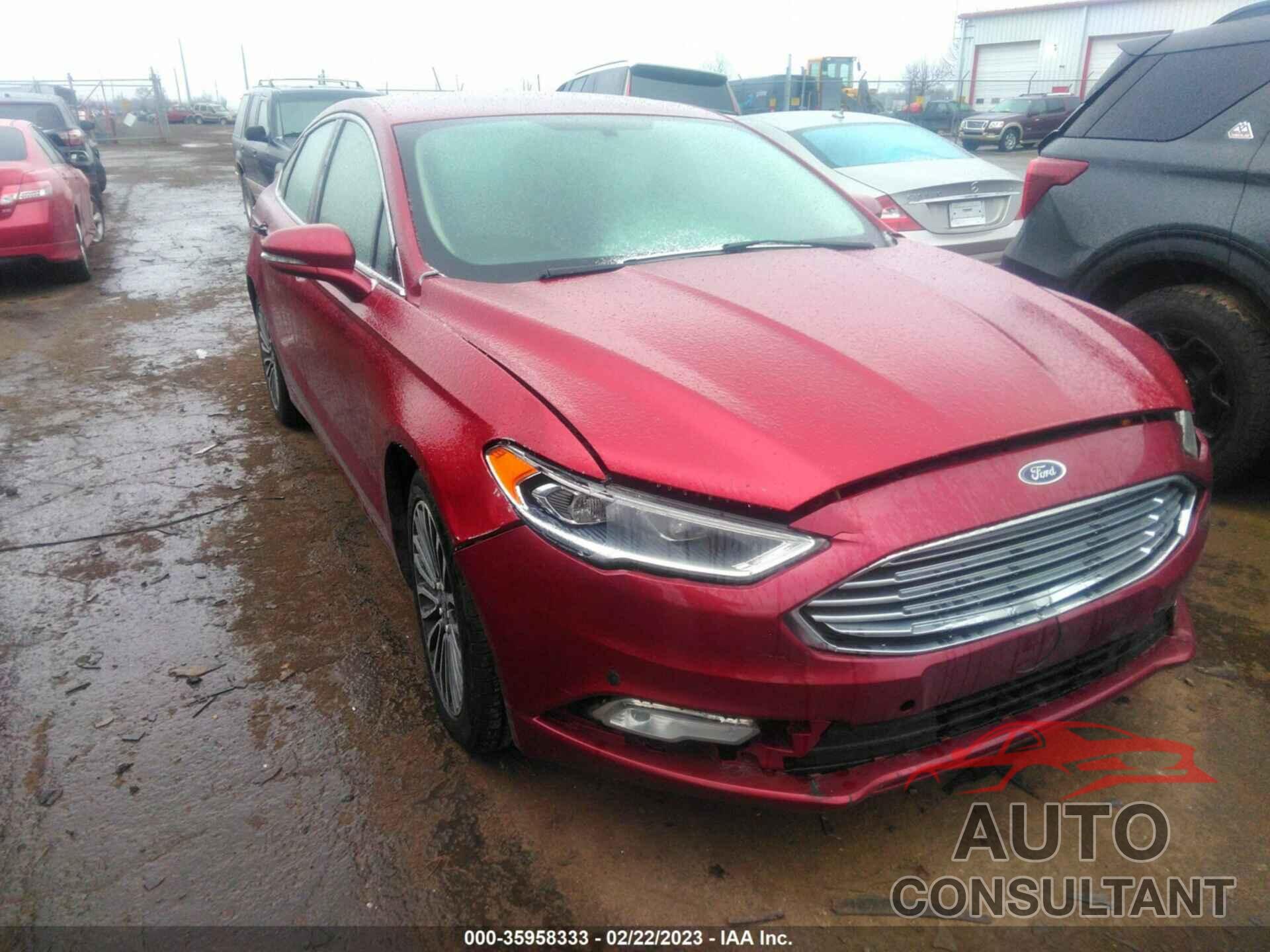 FORD FUSION 2017 - 3FA6P0K95HR143562
