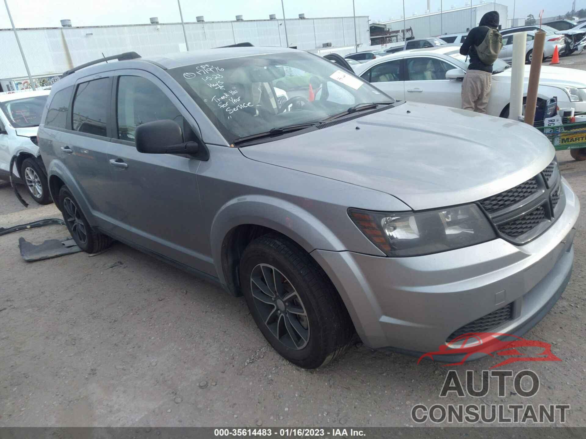 DODGE JOURNEY 2017 - 3C4PDCAB3HT603480